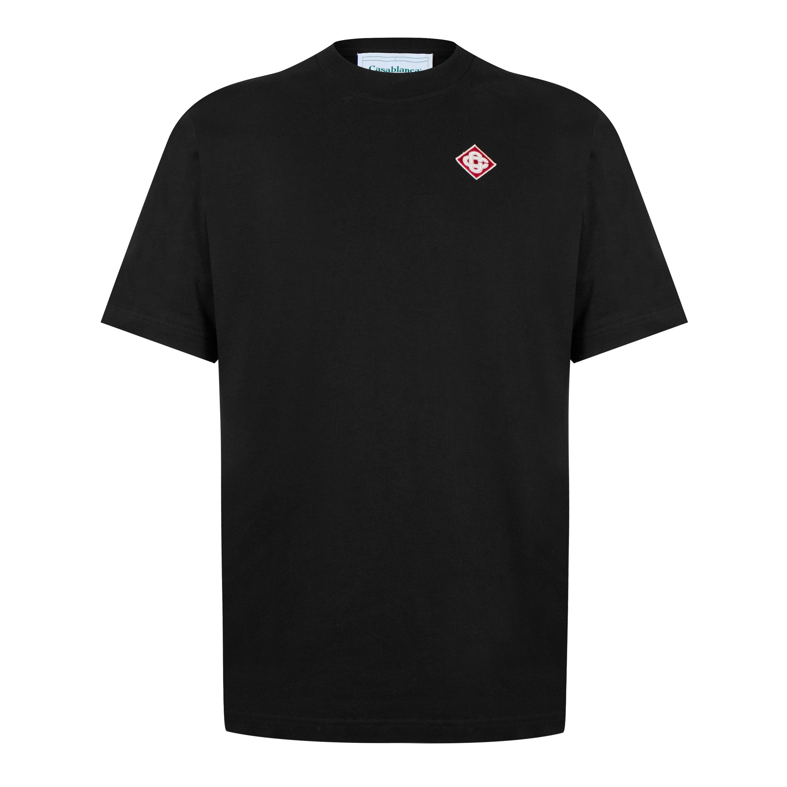 Black - Casablanca - Men's Classic Logo T-Shirt - 7