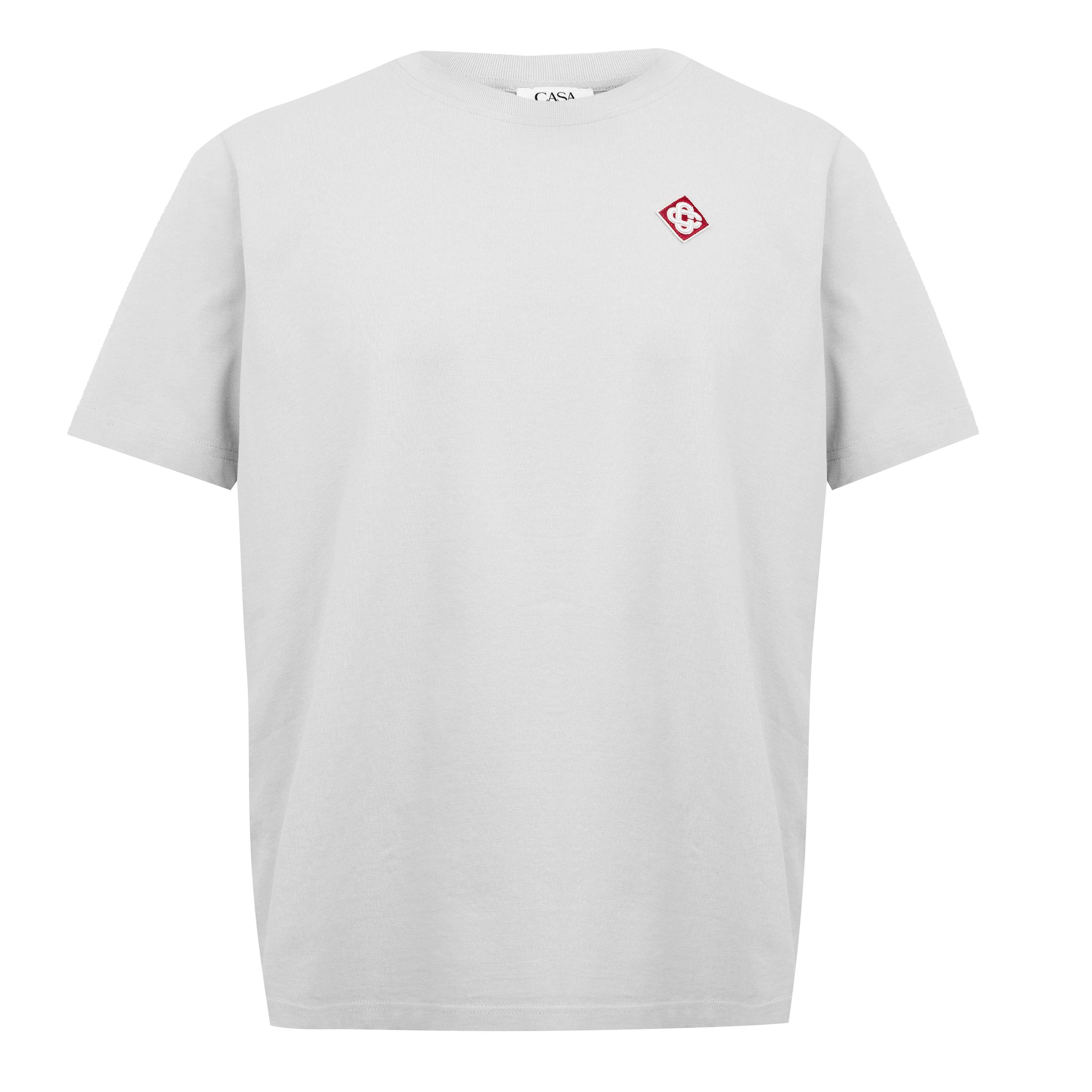 Casablanca Men's Classic Logo T-Shirt - Slate Grey - Size 2X Large