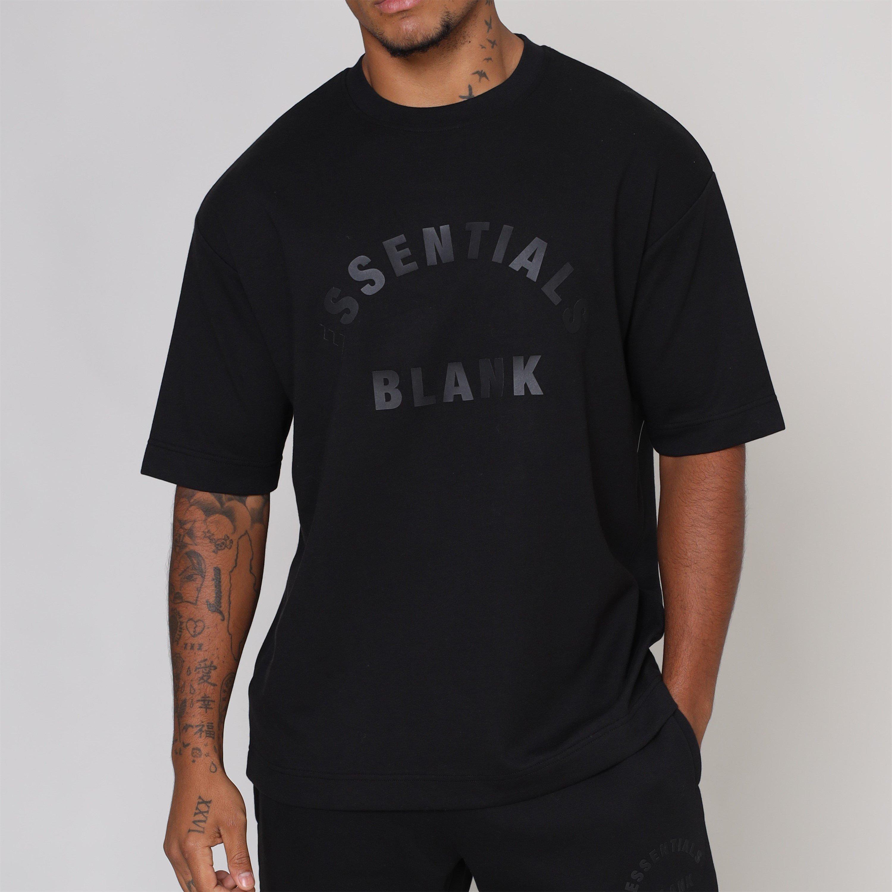Black - Blank Essentials - Arch T-Shirt Mens - 2