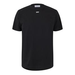 Off White Slim Logo T Shirt