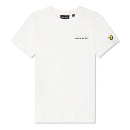 Lyle and Scott L And S Script T Shirt Juniors