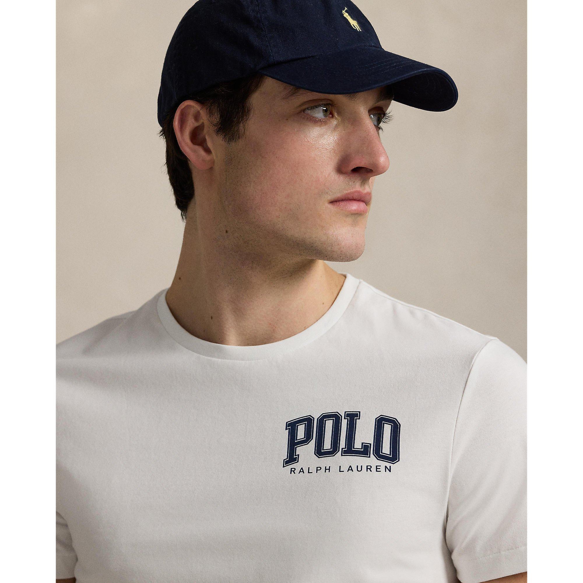 White - Polo Ralph Lauren - Custom Slim Fit Logo T-Shirt - 4