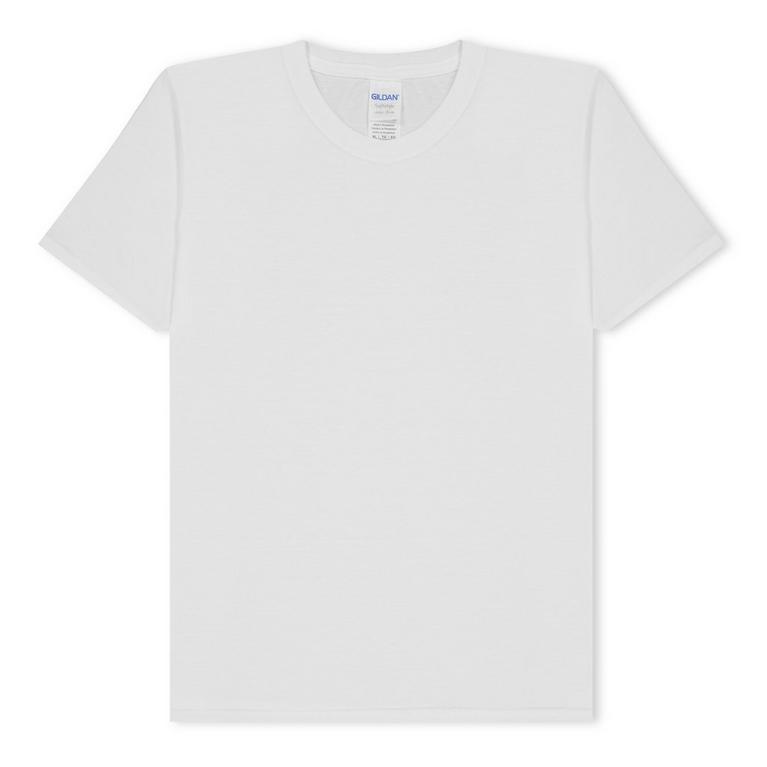 Blanc - SportsDirect - Calvin Klein T-shirt girocollo rossa con logo - 1