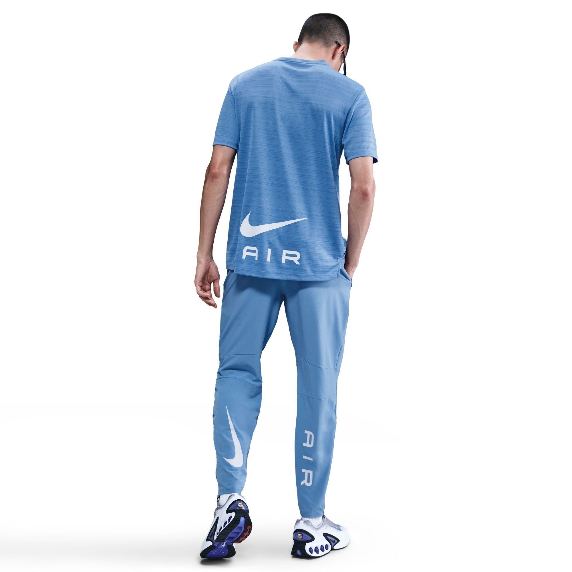 Blue - Nike - Air Run T-Shirt Mens - 4