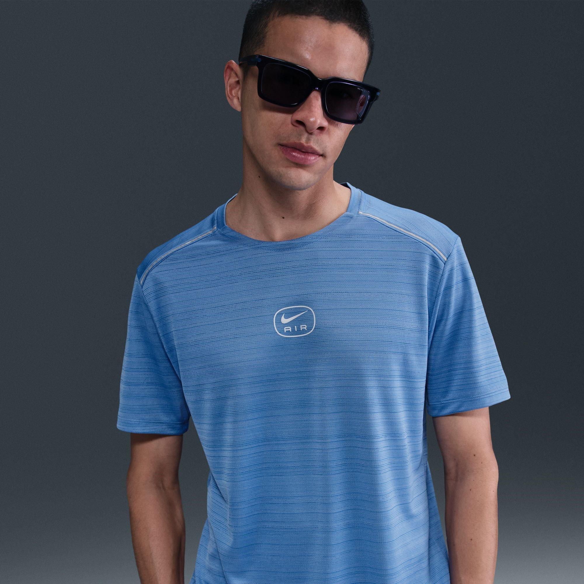 Blue - Nike - Air Run T-Shirt Mens - 6