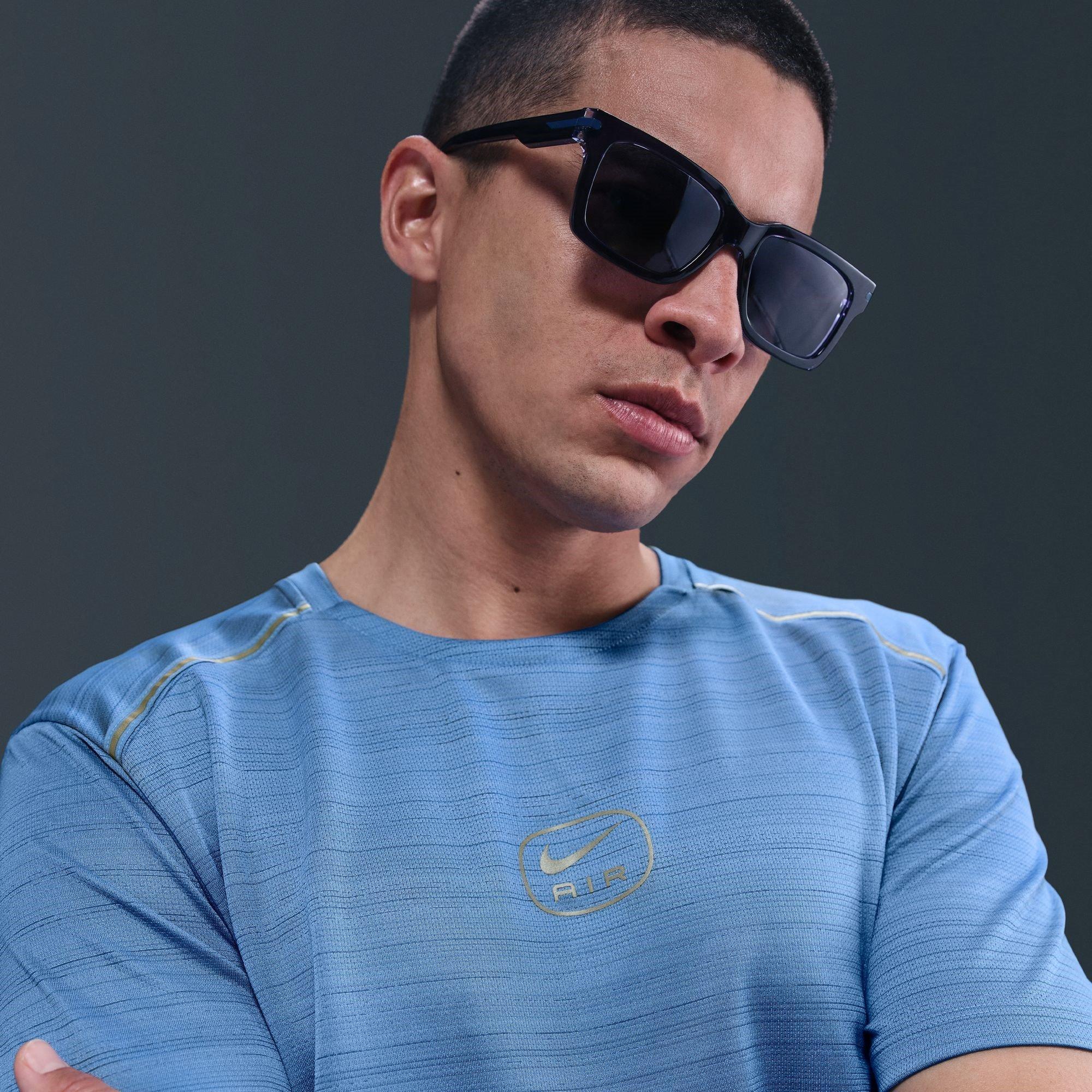 Blue - Nike - Air Run T-Shirt Mens - 10