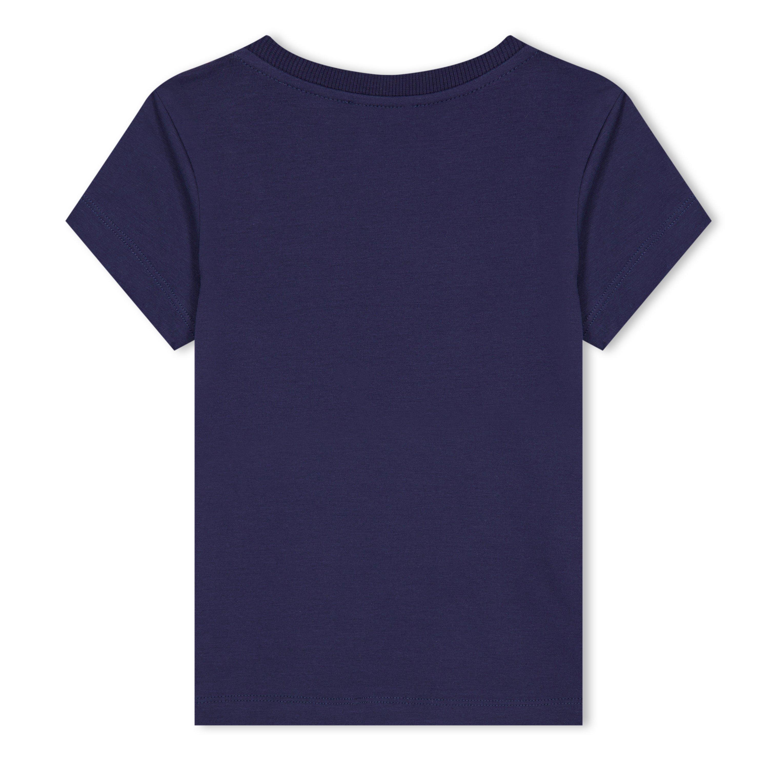 Blue 40016 - Moschino - Logo T-Shirt Junior - 2