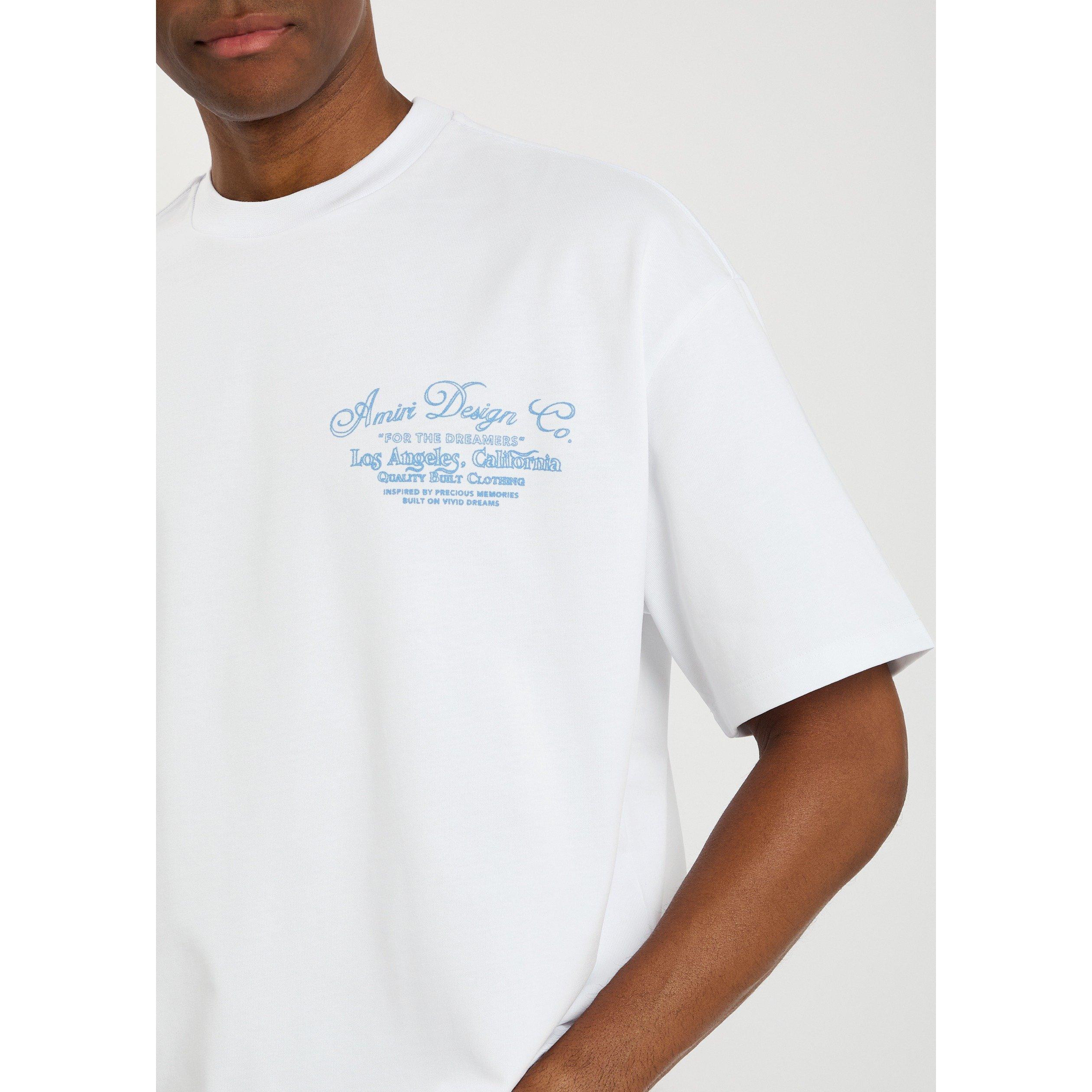 WHITE - Amiri - AMIRI DREAMERS CHAIN STITCH OS - 4
