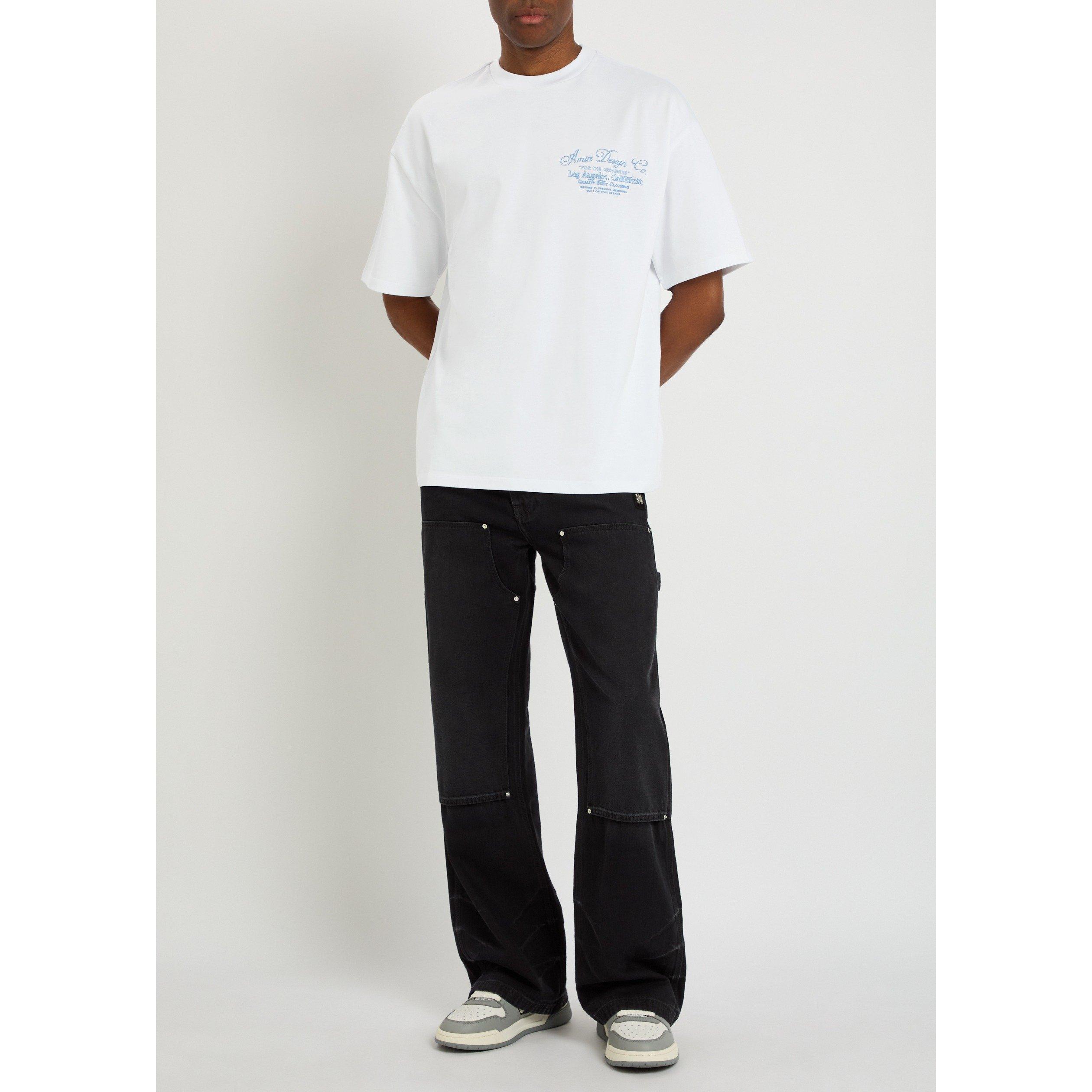 WHITE - Amiri - AMIRI DREAMERS CHAIN STITCH OS - 5