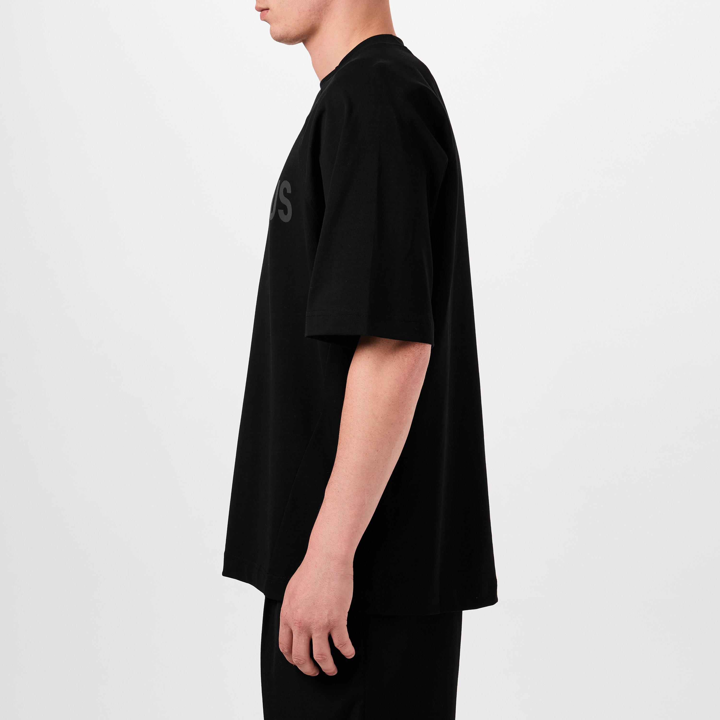 Black - Jacquemus - Men's Le Typo T-Shirt - 5
