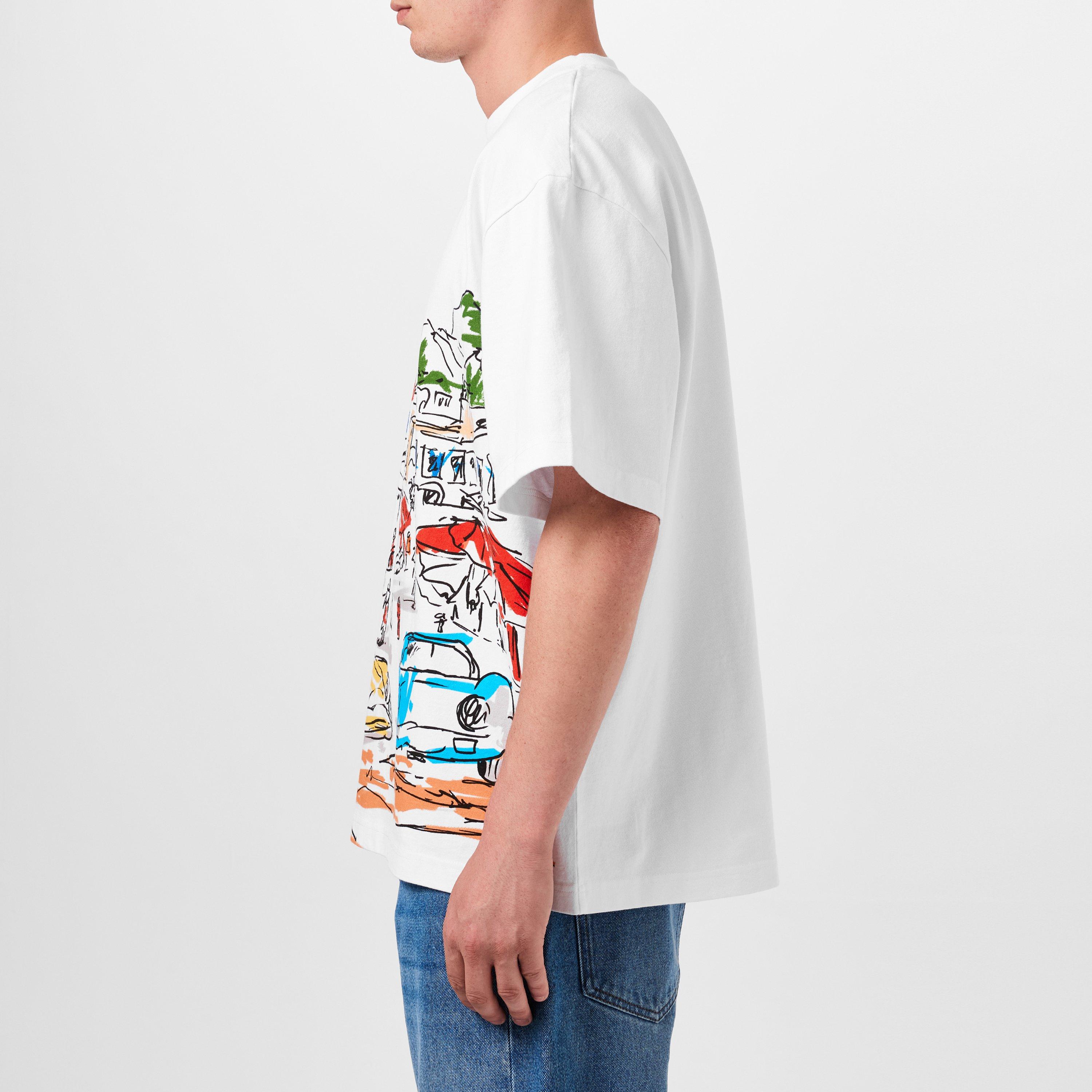 Capri Print - Jacquemus - Men's Le Largo Regular Fit T-Shirt - 2