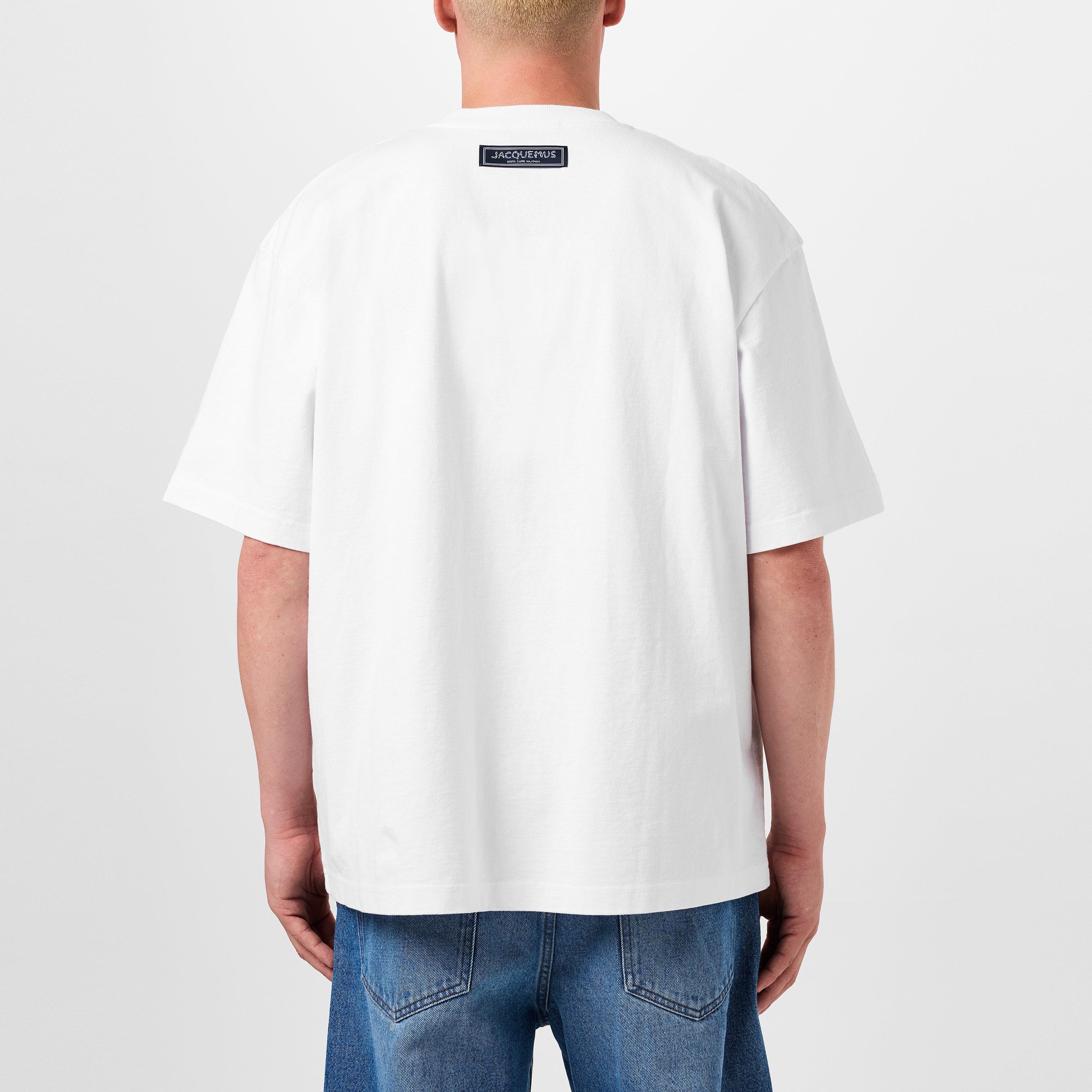 Capri Print - Jacquemus - Men's Le Largo Regular Fit T-Shirt - 3