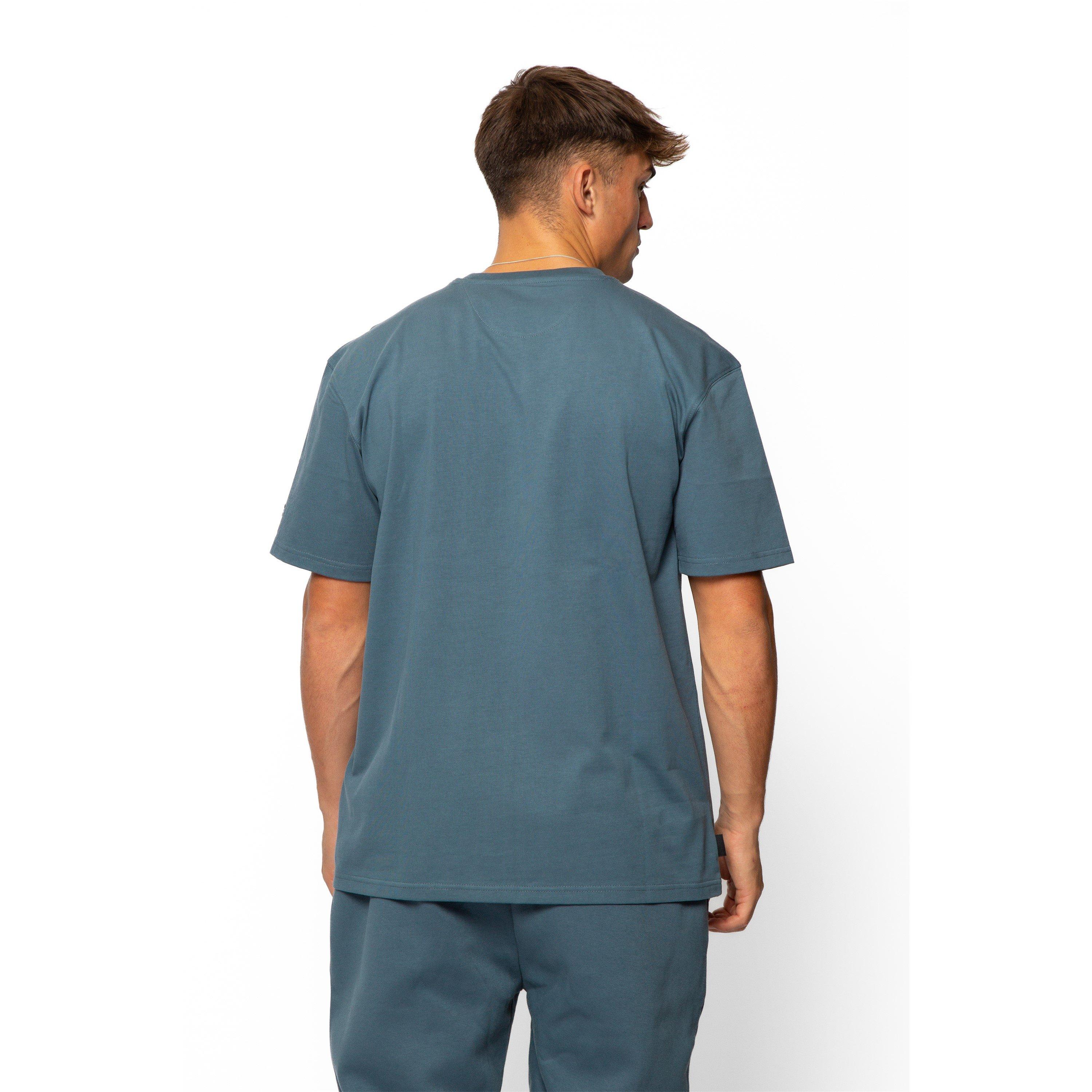 Blu Acciaio - Established - EST Pocket Cotton Short Sleeve T-Shirt - 2