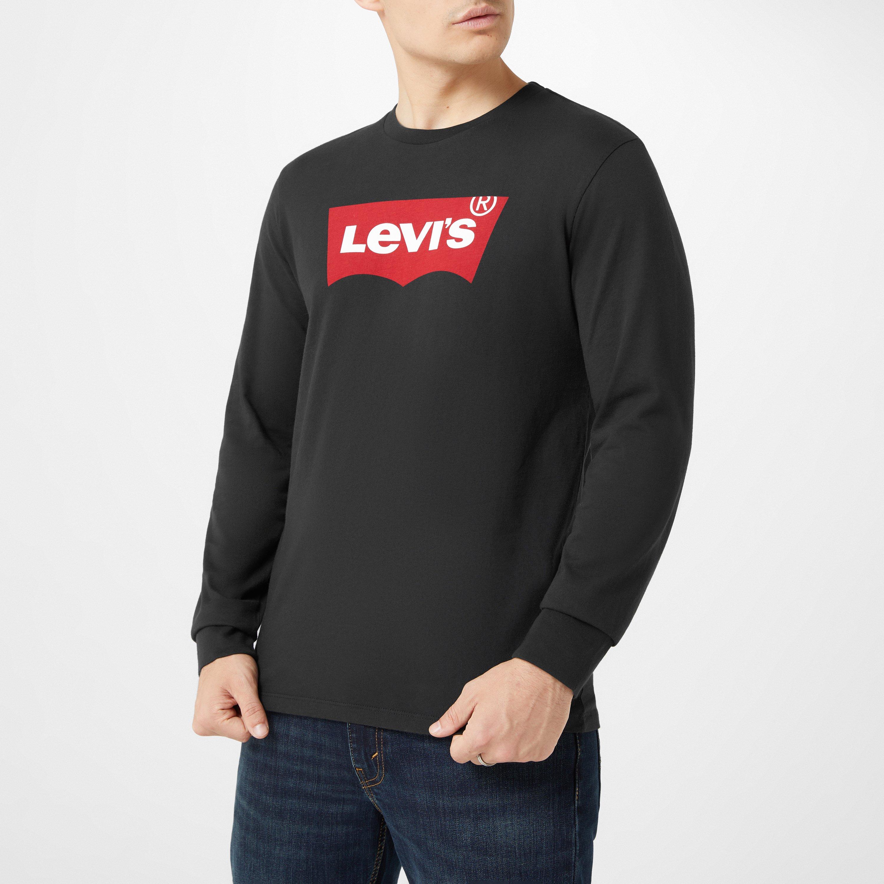 Black - Levis - Batwing Tee - 2