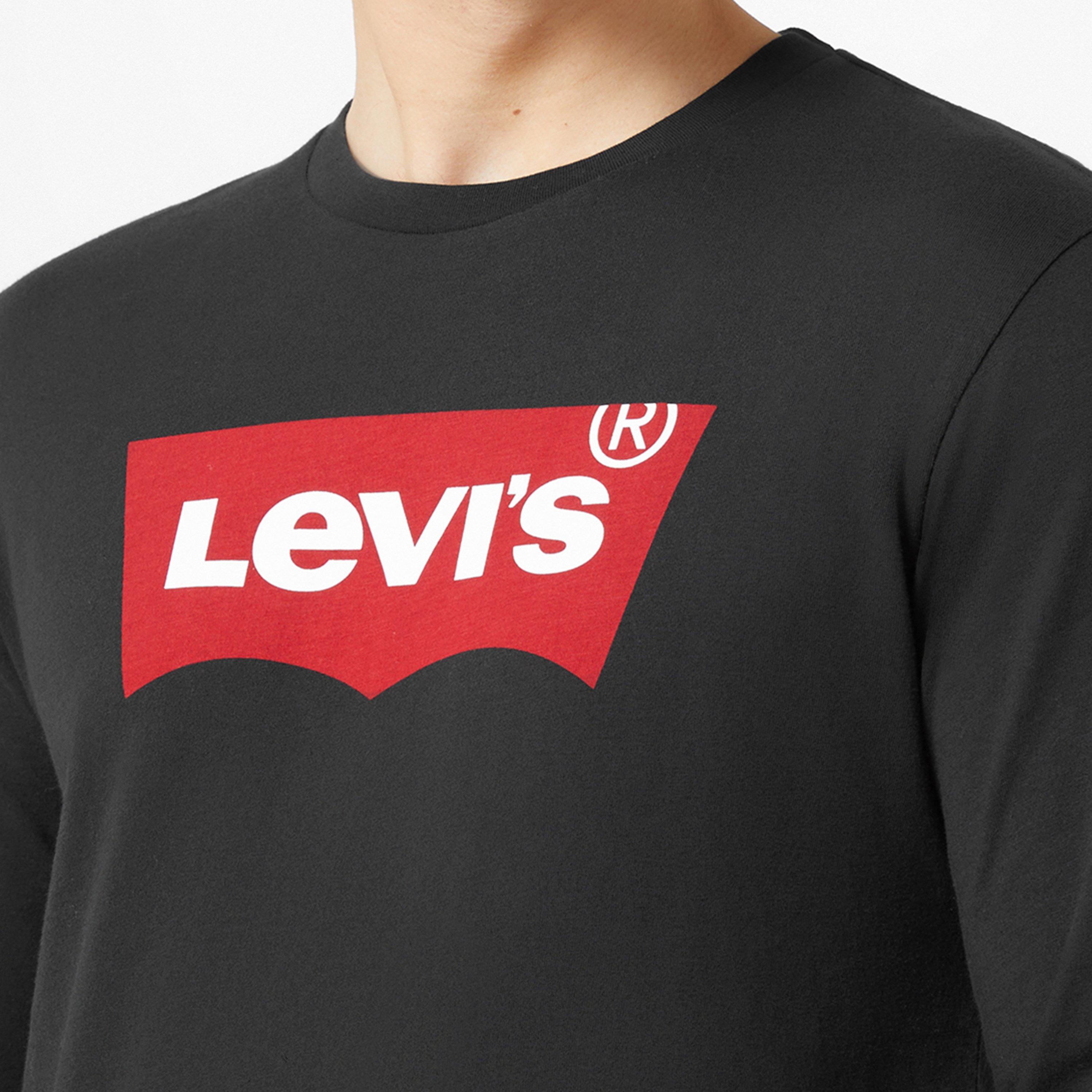 Black - Levis - Batwing Tee - 3