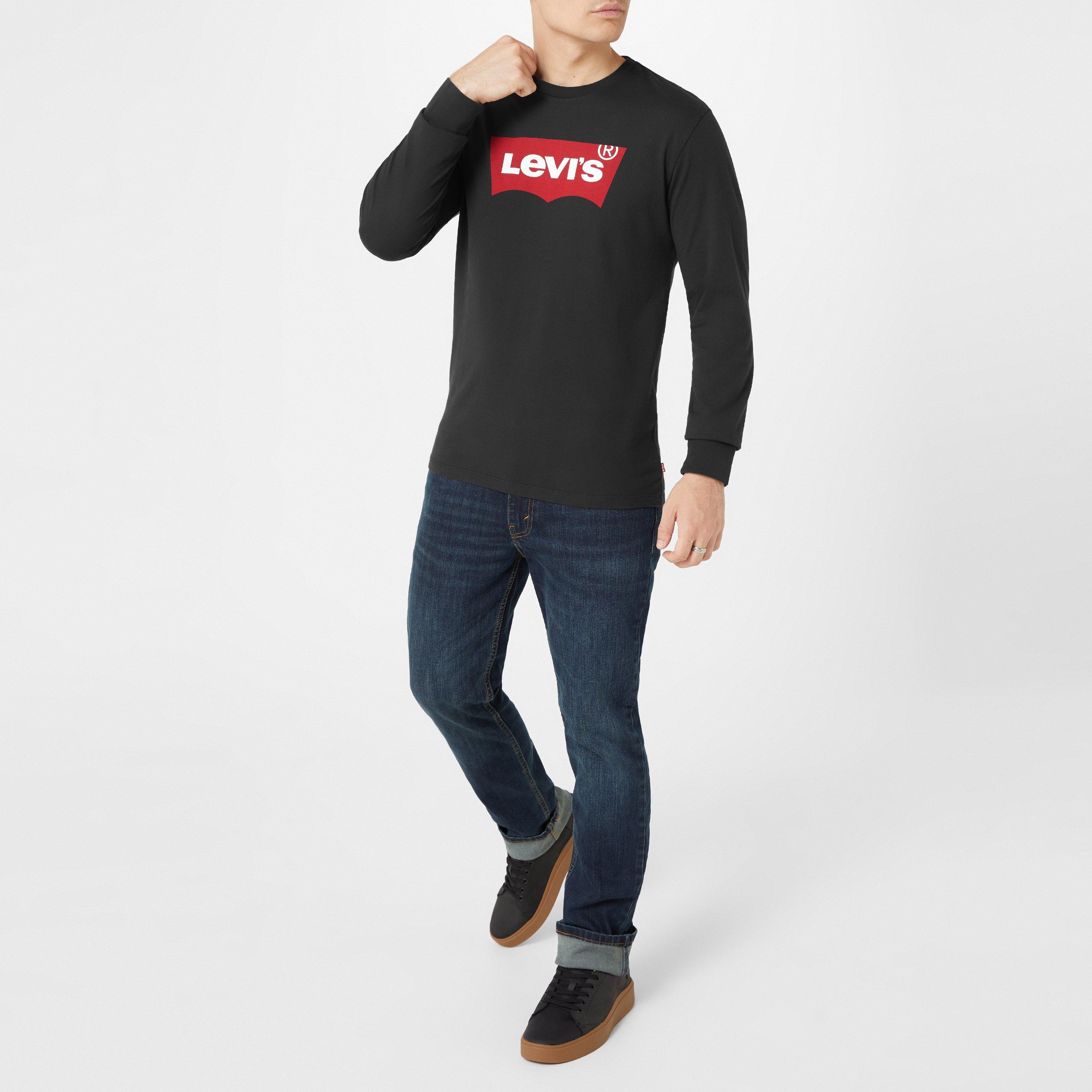 Black - Levis - Batwing Tee - 4