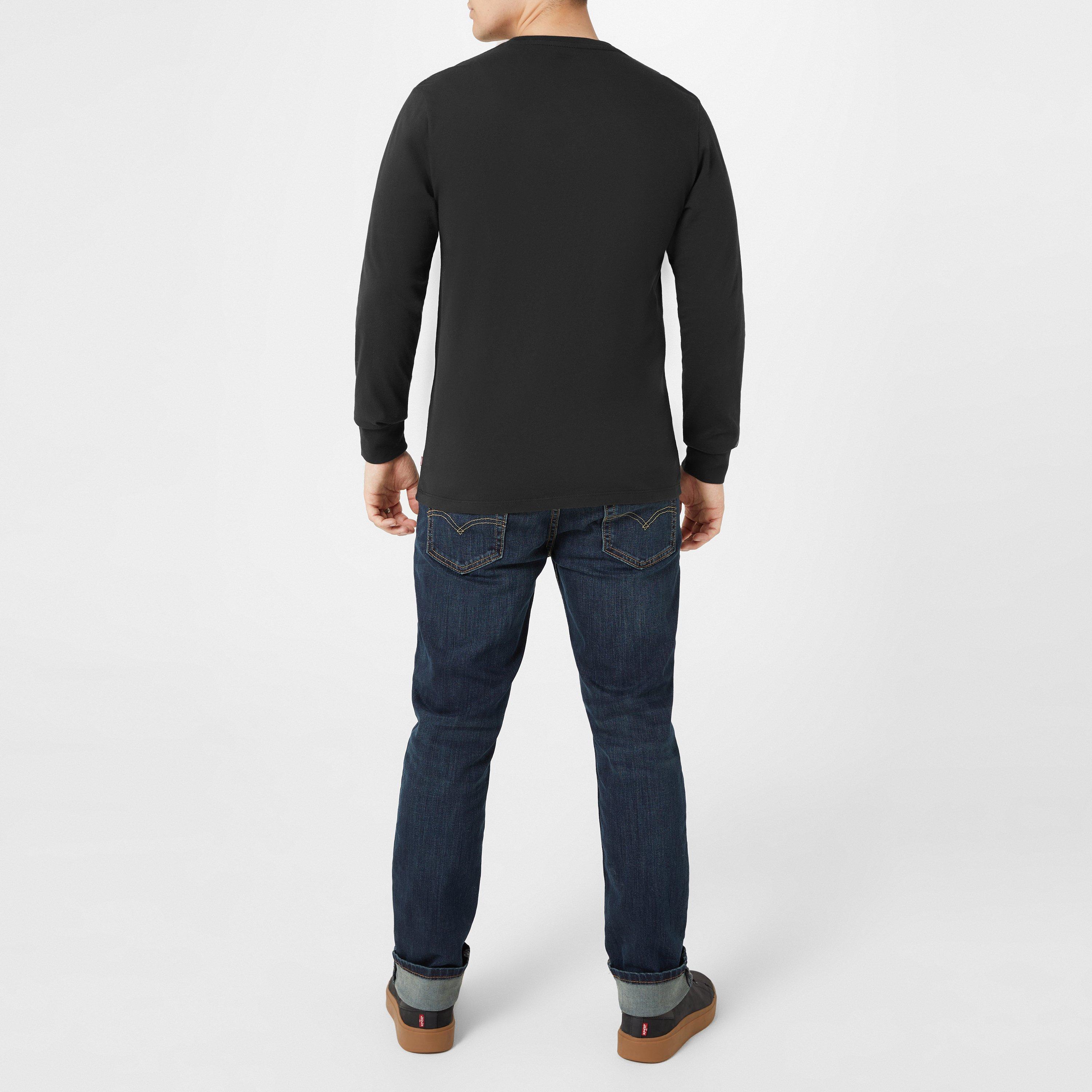 Black - Levis - Batwing Tee - 5