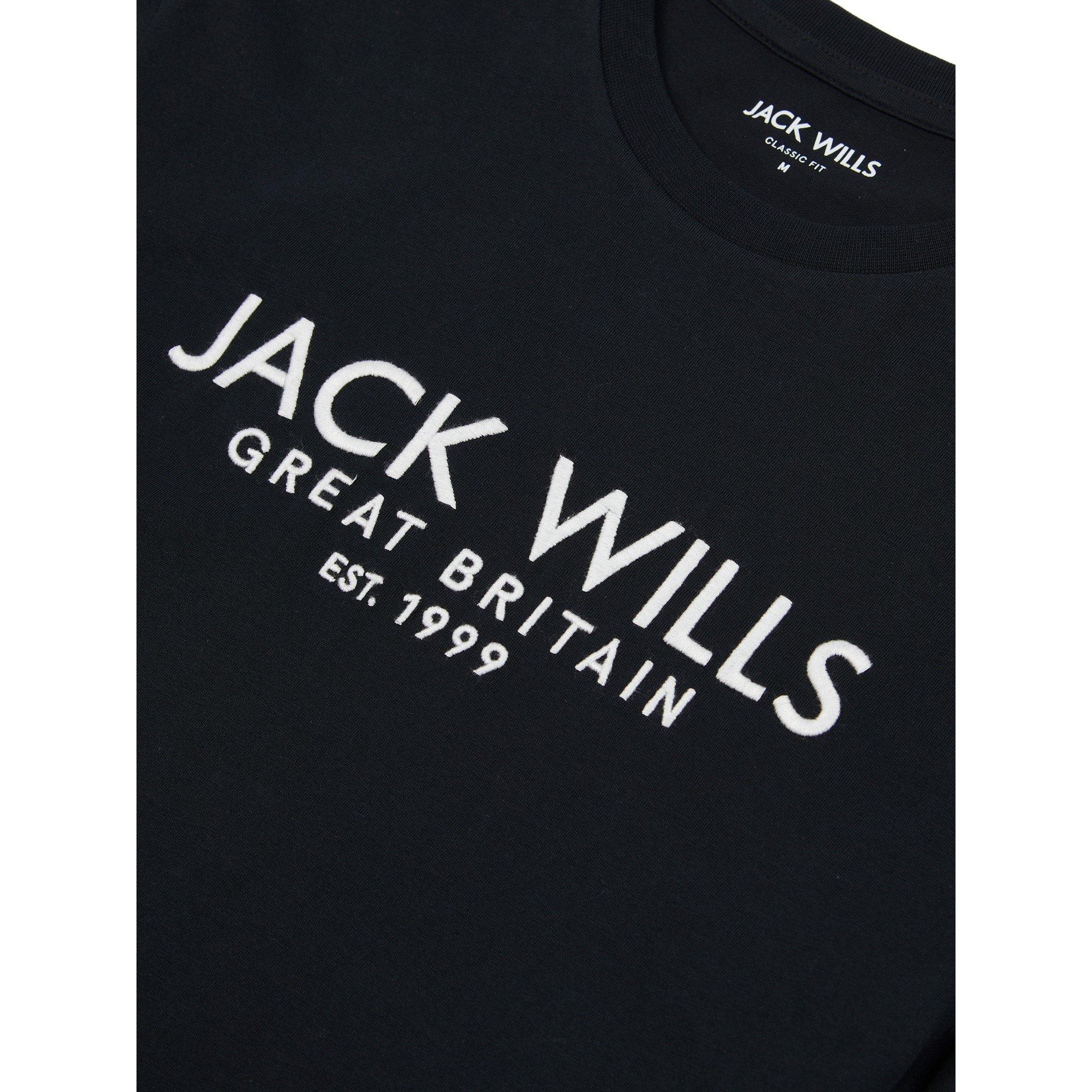 Black - Jack Wills - Carnaby T-Shirt - 4
