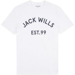 Jack Wills JW L Print Tee Sn99