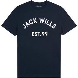 Jack Wills JW L Print Tee Sn99