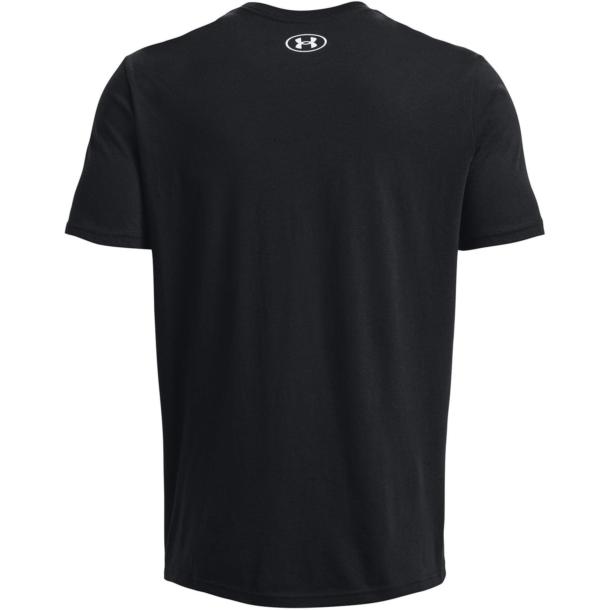 Black/White - Under Armour - Men's Camo Stripe Regular Fit T-Shirt - 6