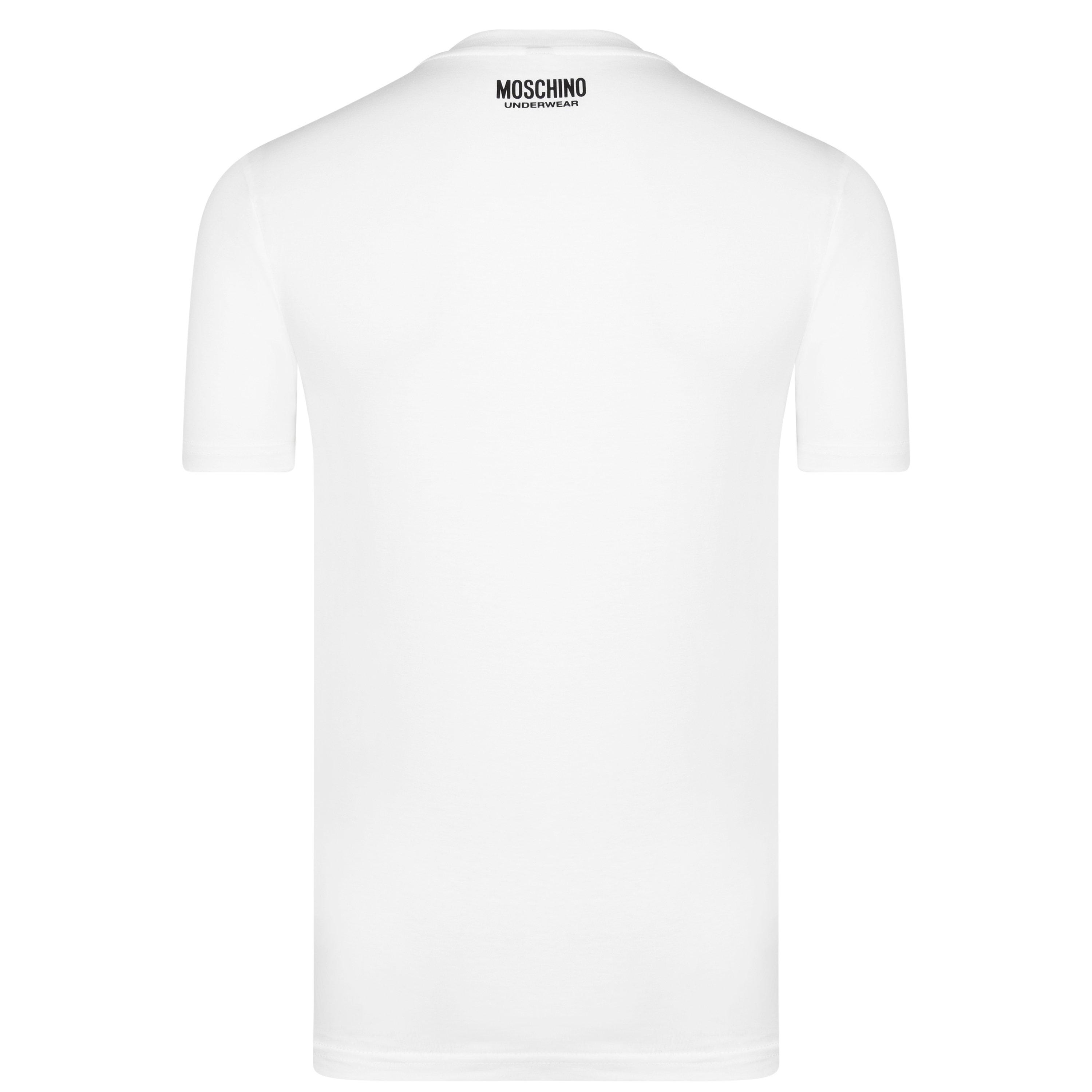 Moschino Tape T Shirt - White - S