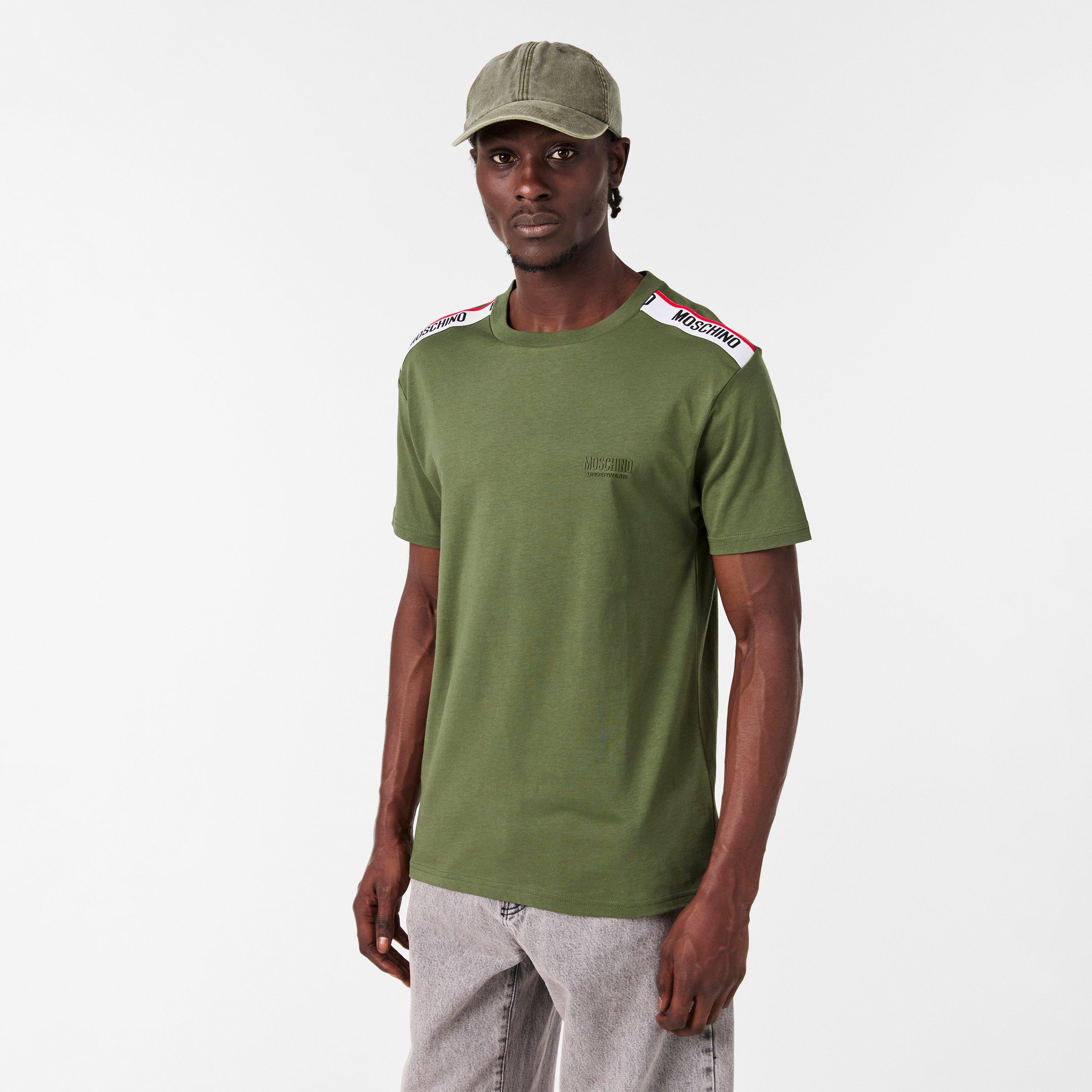 Green - Moschino - Tape T Shirt - 3