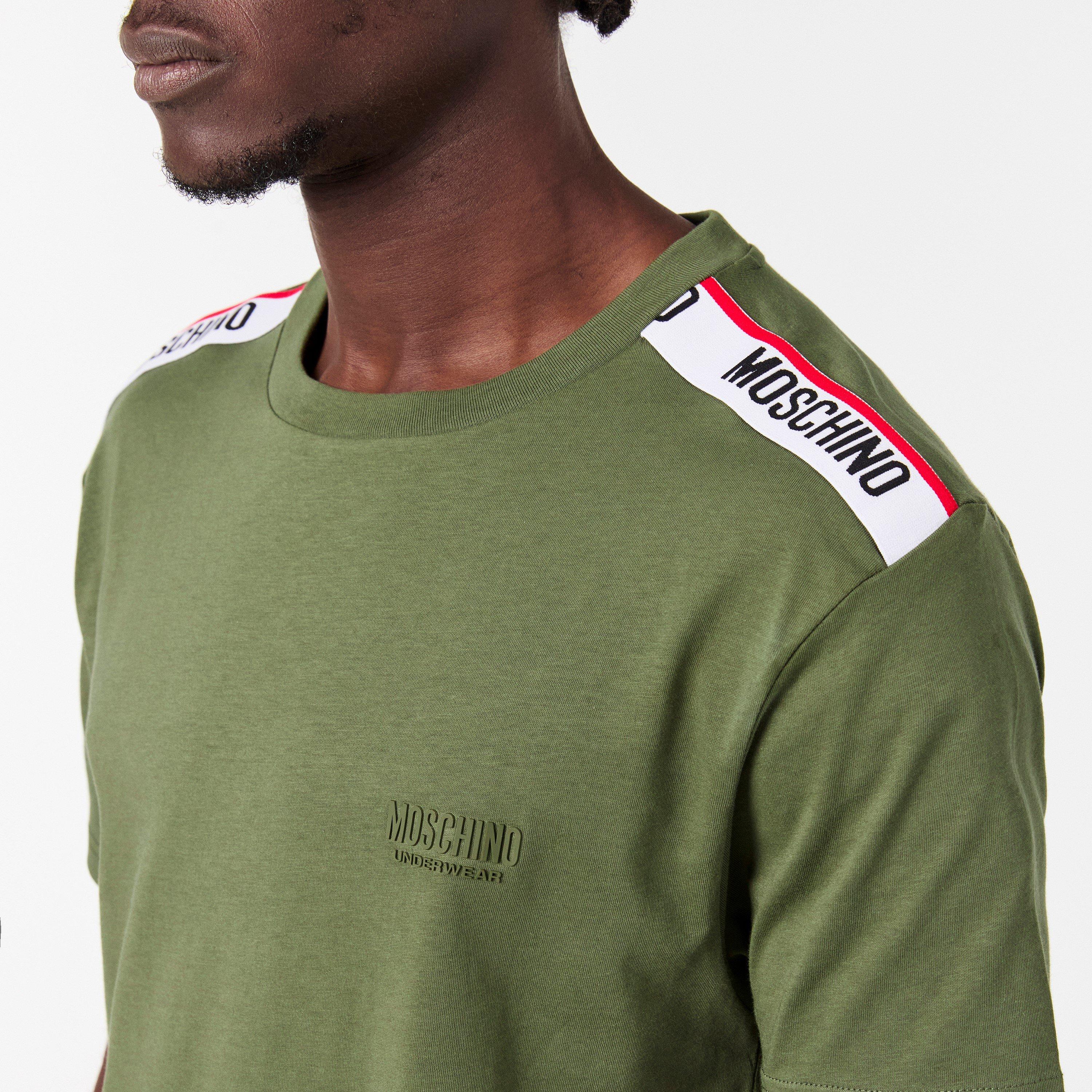 Green - Moschino - Tape T Shirt - 5