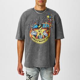 Amiri Hollywood Oversized T Shirt