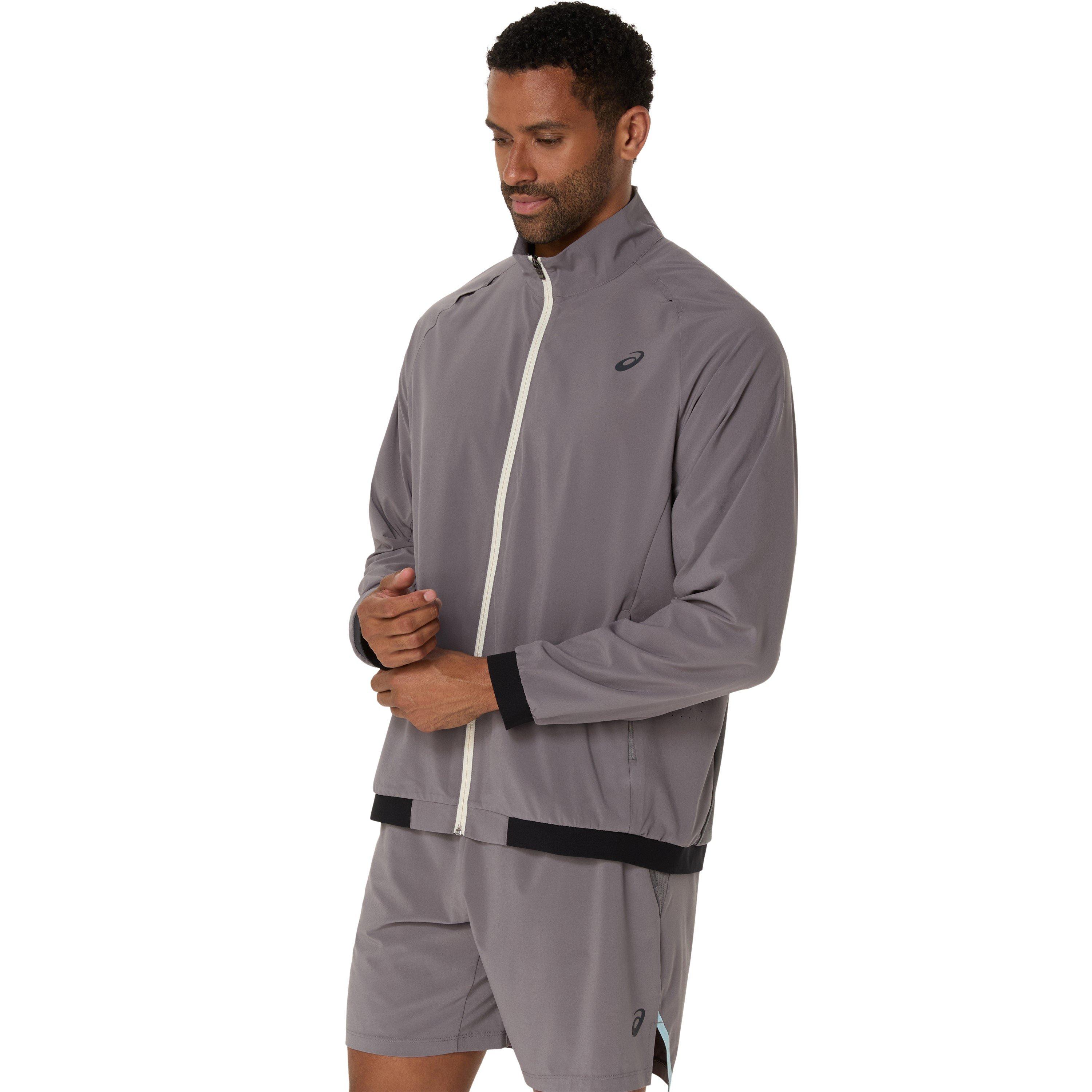 Carbon - Asics - Men's Performance Running Jacket - 1