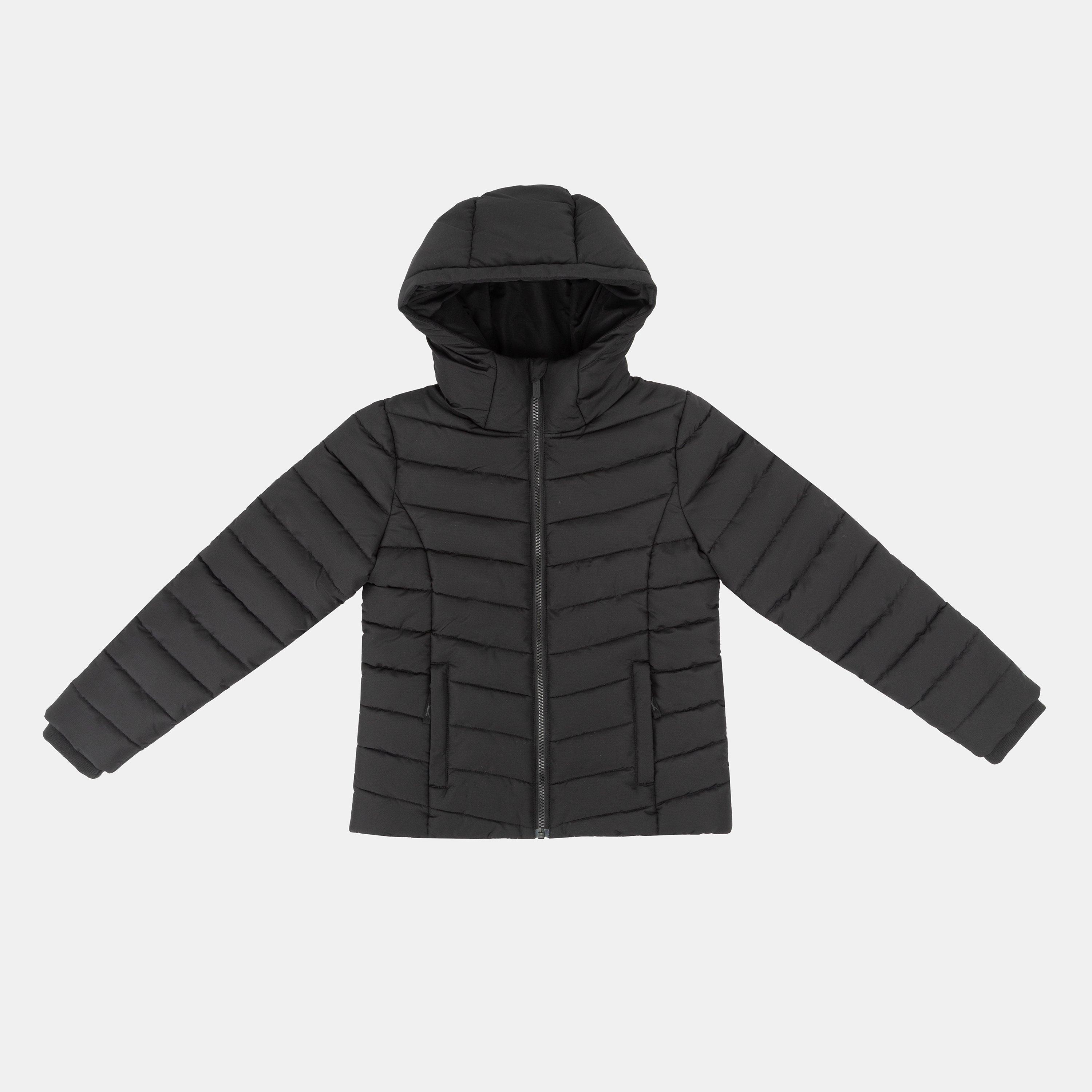 Black - Slazenger - Kids Essential Mid Jacket - 1