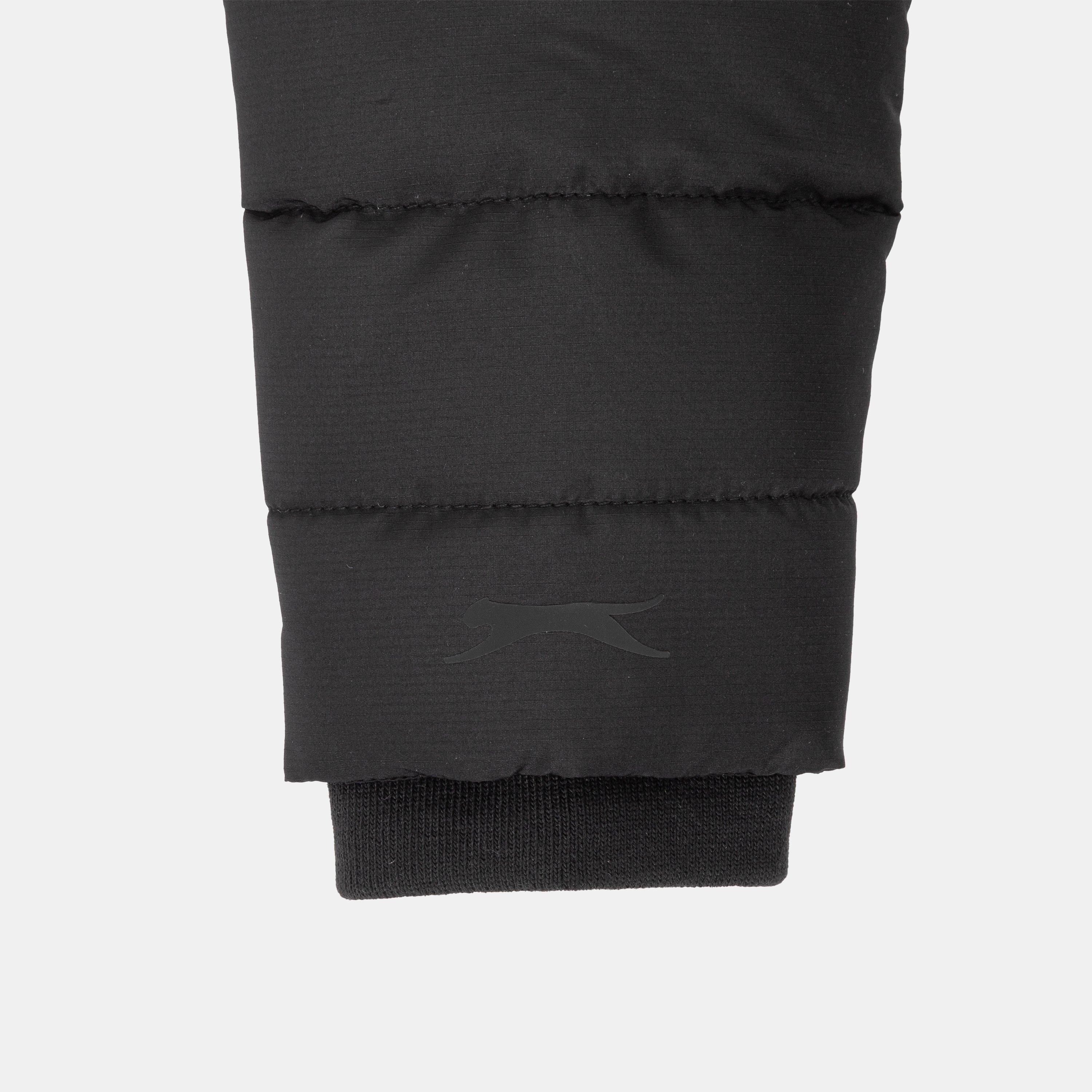 Sort - Slazenger - Slaz Hooded Long Sleeve Puffer Jacket - 4