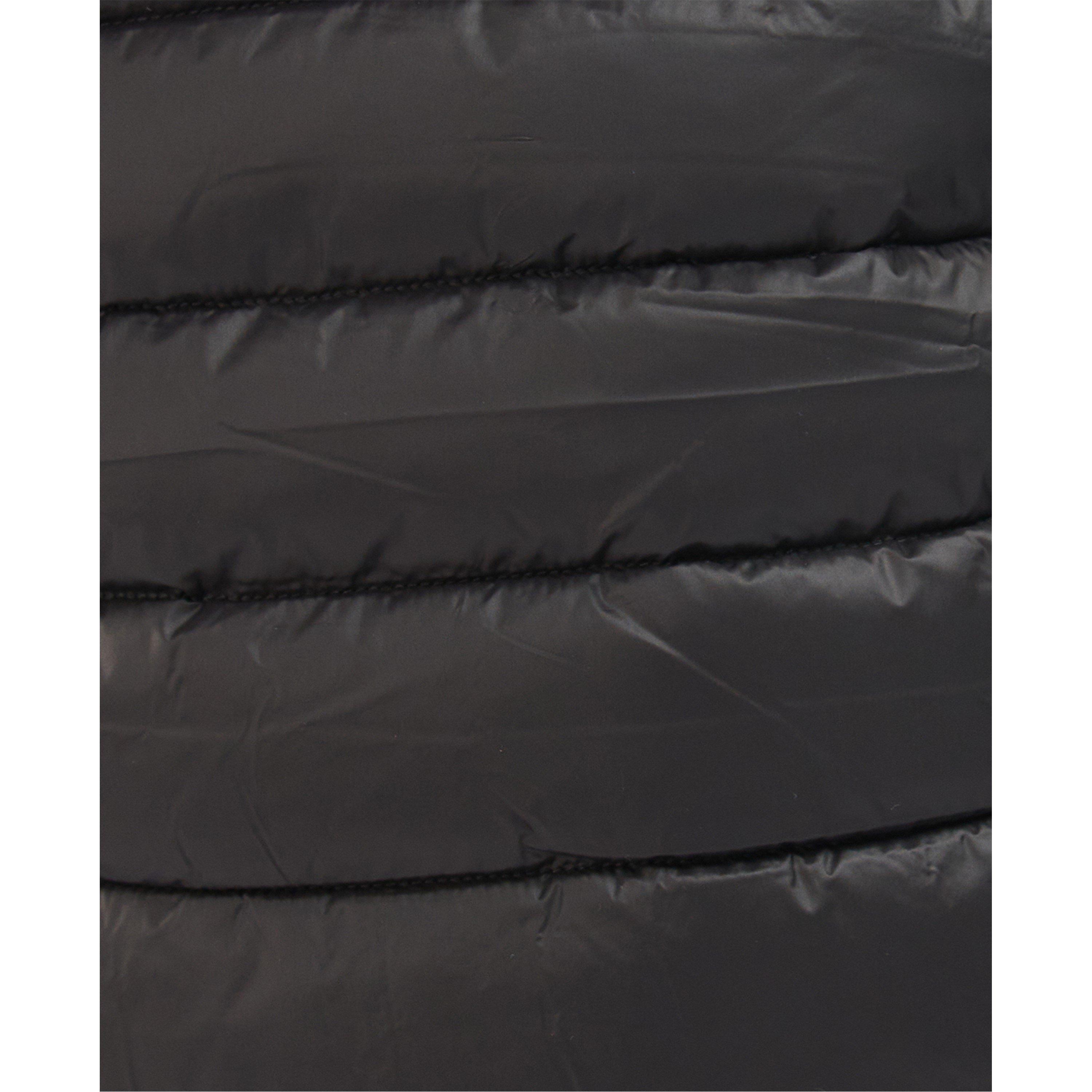 Black BK92 - Barbour International - Kids' Ouston Water Resistant Long Sleeve Oversized Fit Short Puffer Jacket - 9