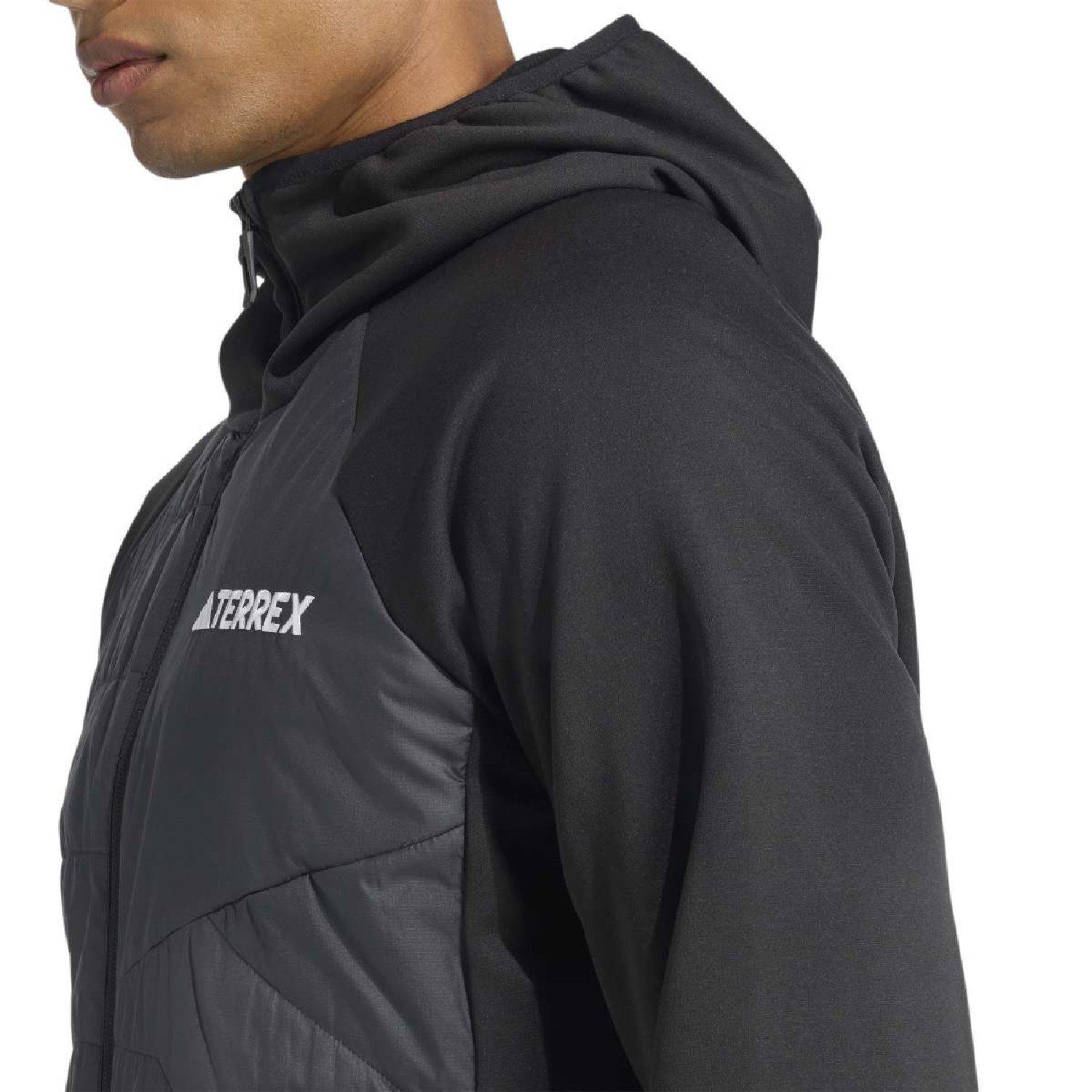 preto - adidas - adidas Terrex Multi CLIMAWARM Insulated Hybrid Hooded Jacket - 6
