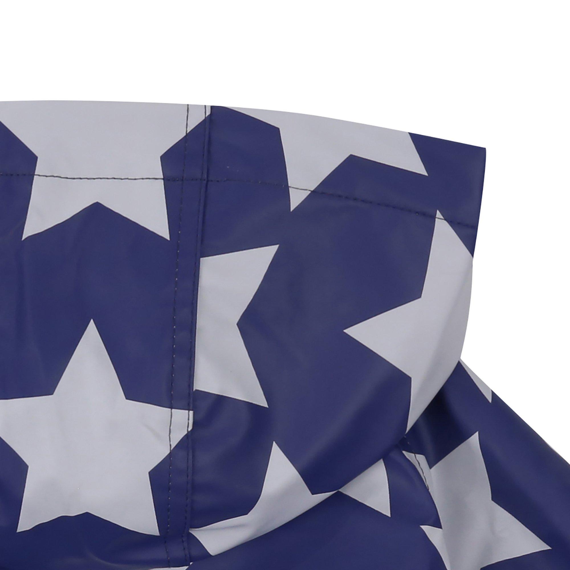 Navy - Lilly and Sid - Star Rain Anorak - 3