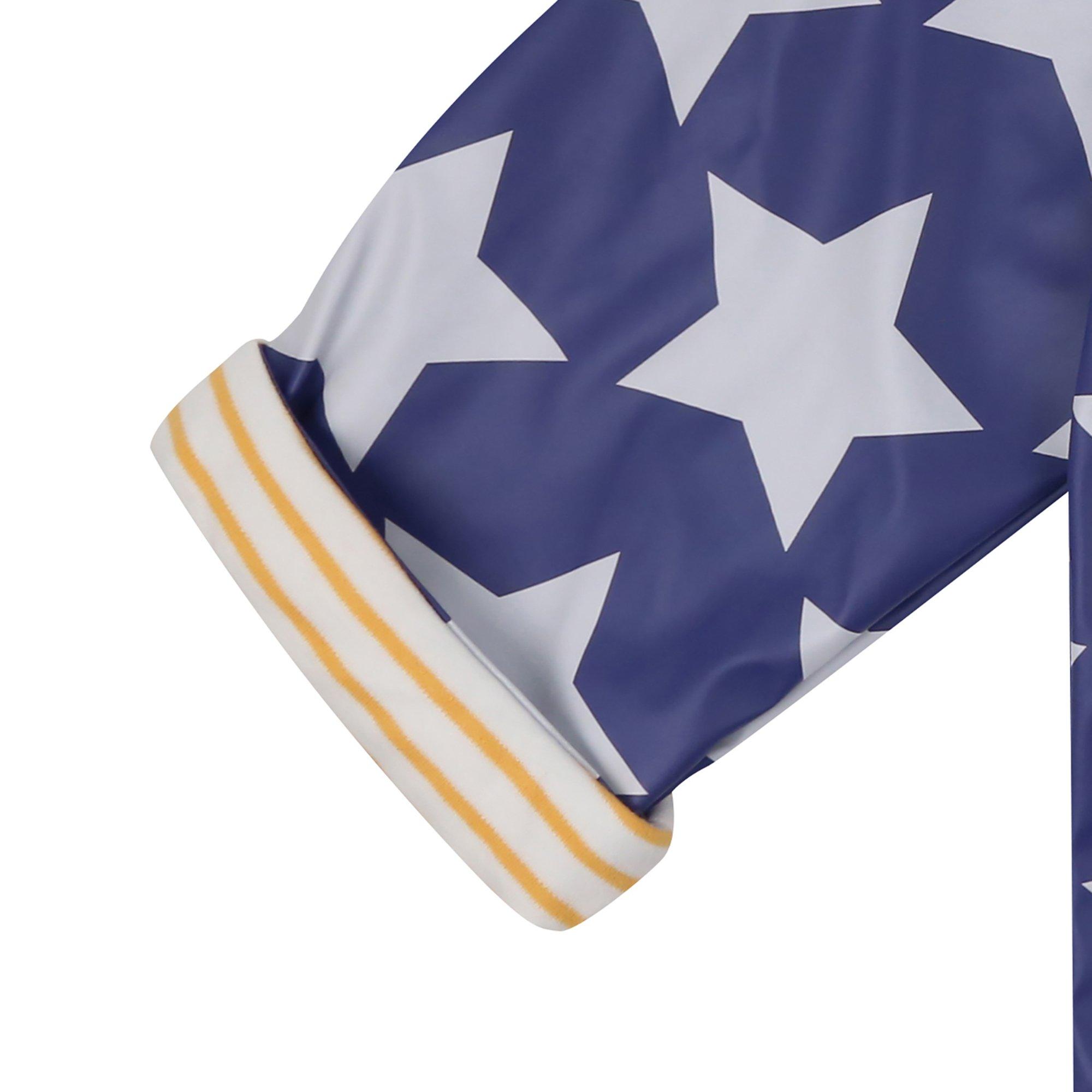 Navy - Lilly and Sid - Star Rain Anorak - 4