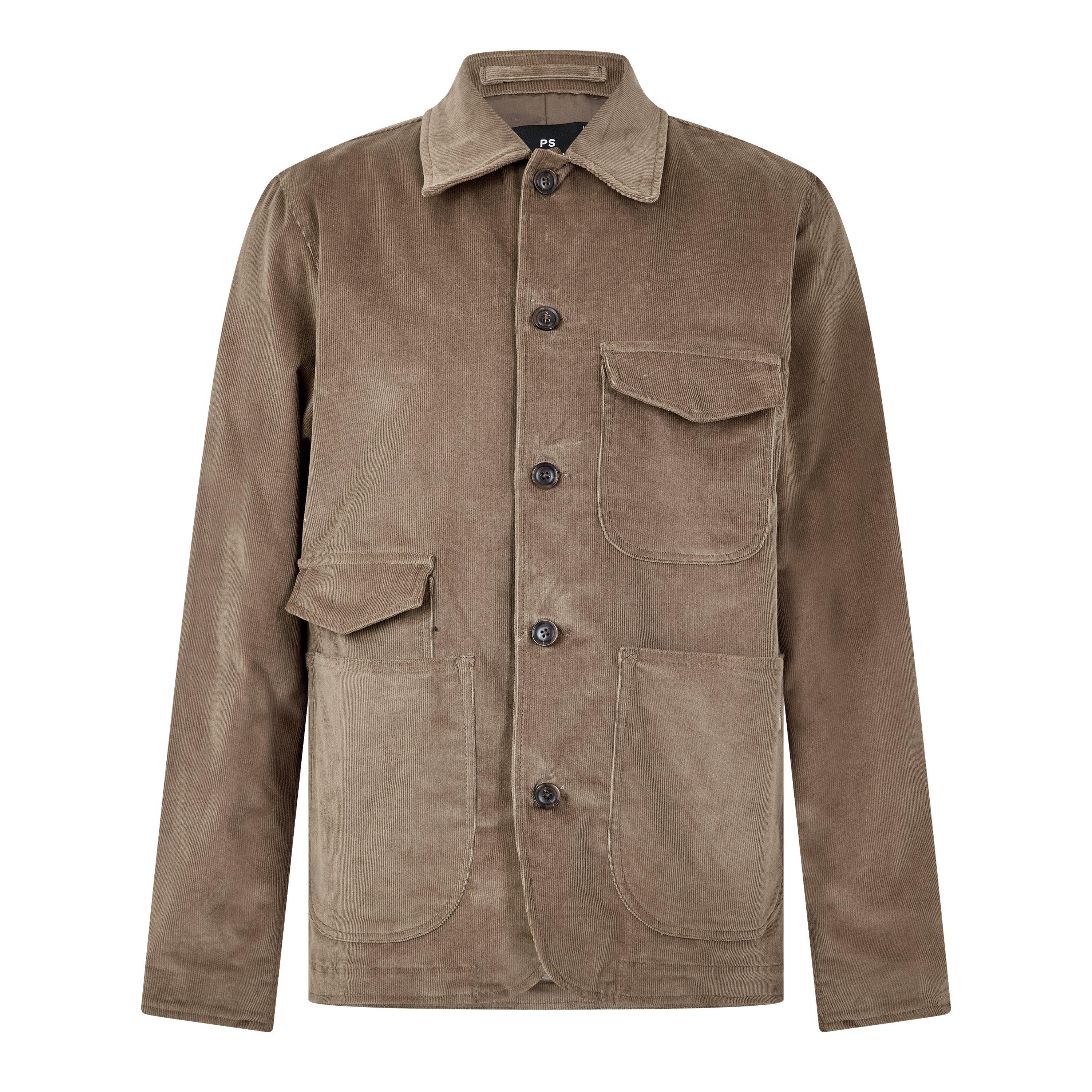 Brown 65 - PS Paul Smith - PS Cord Work Jacket Sn64 - 1