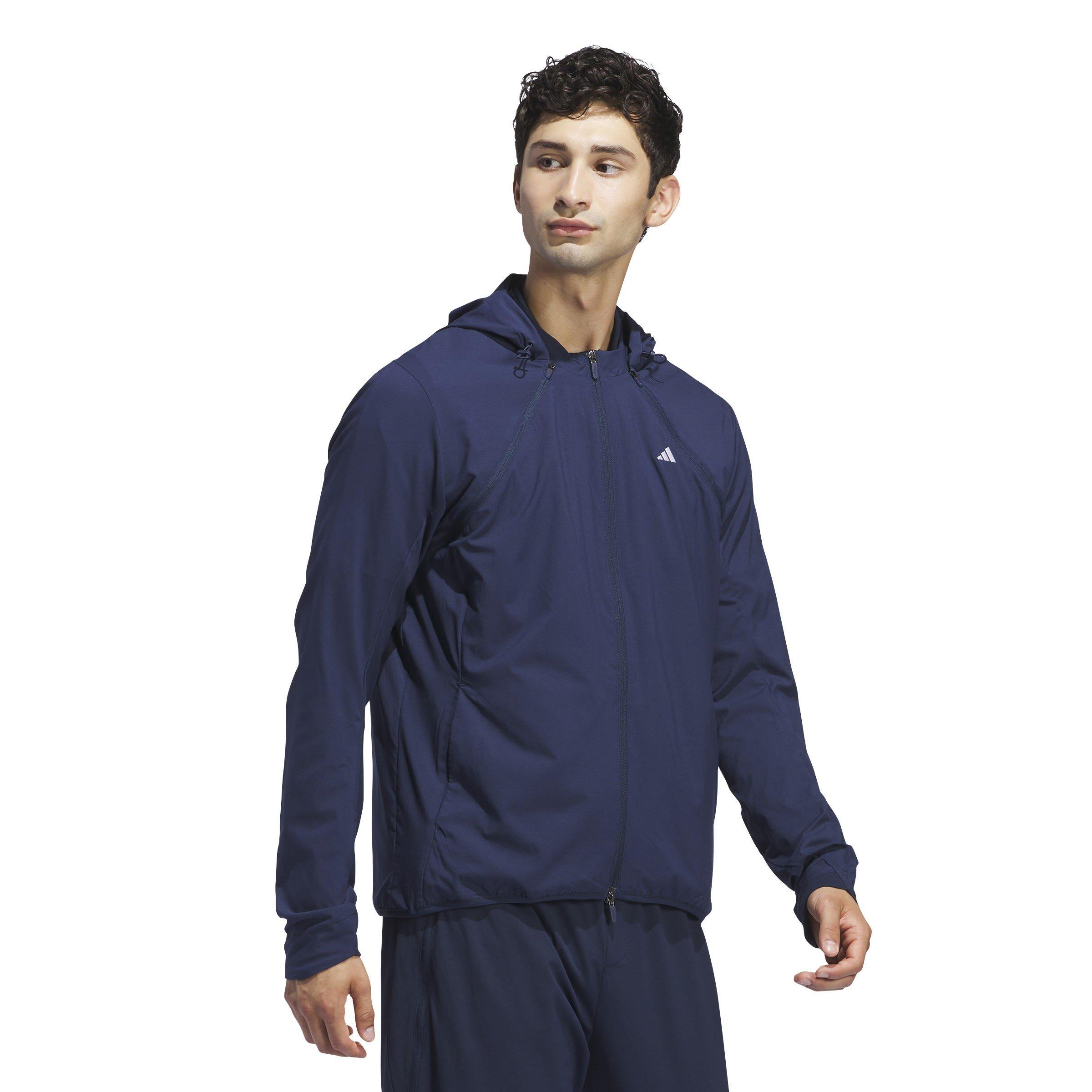 Collegiate Navy - adidas - Ultimate365 Convertible Jacket Mens - 4