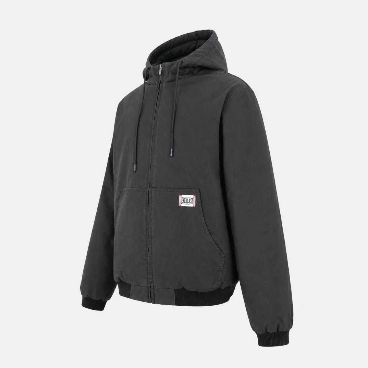 Black - Everlast - Everlast Cnvs Jkt Sn64 - 3