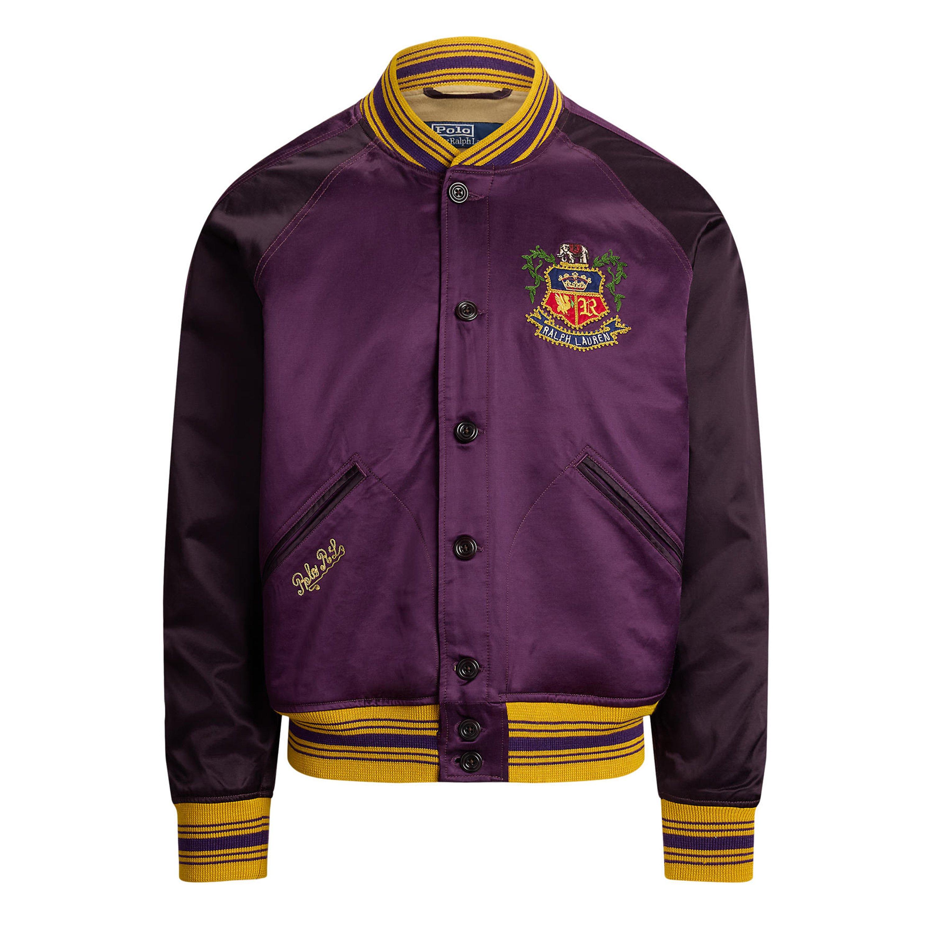 Rose/Purple - Polo Ralph Lauren - Men's Bomber Jacket - 1