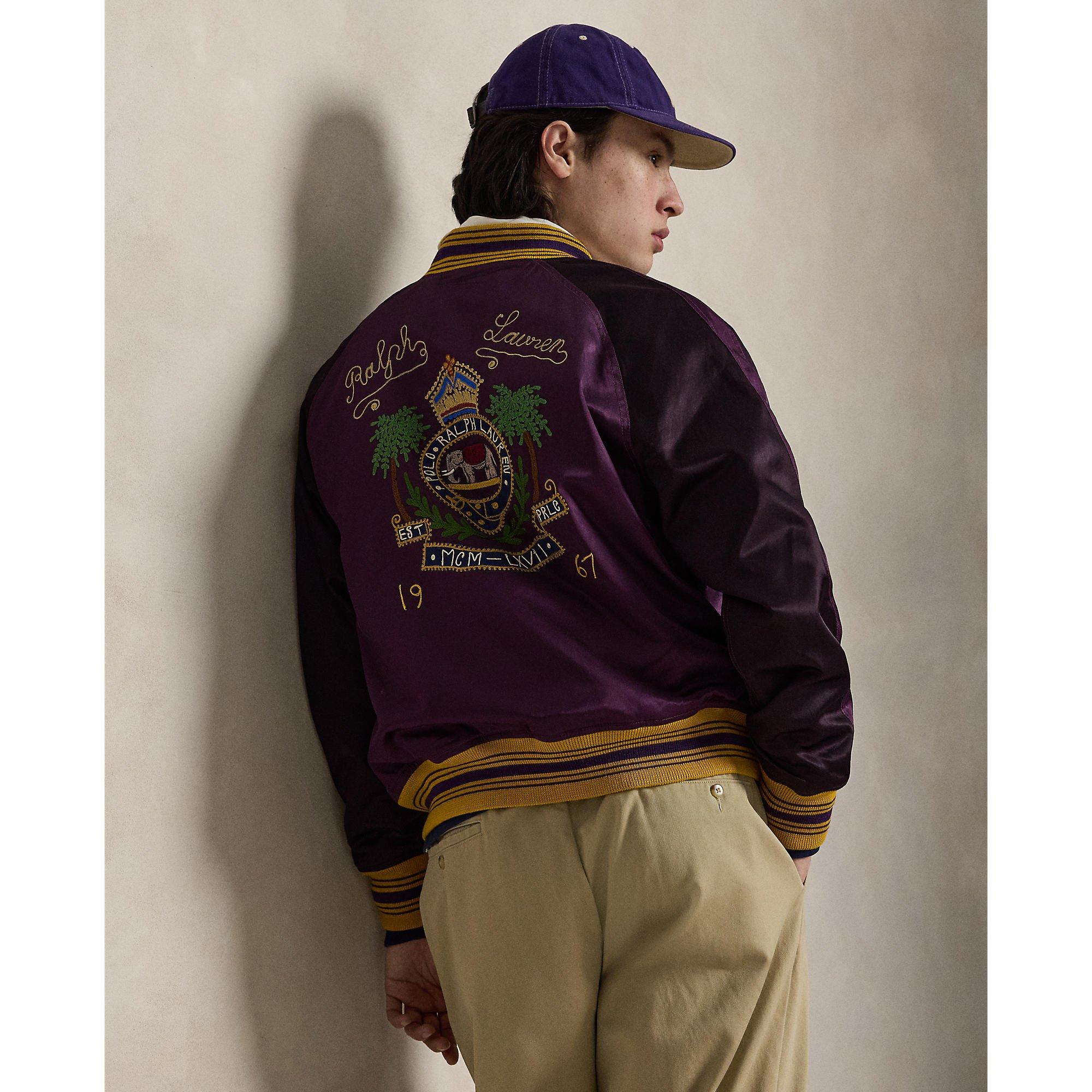 Rose/Purple - Polo Ralph Lauren - Polo Satin Varsity Sn05 - 3