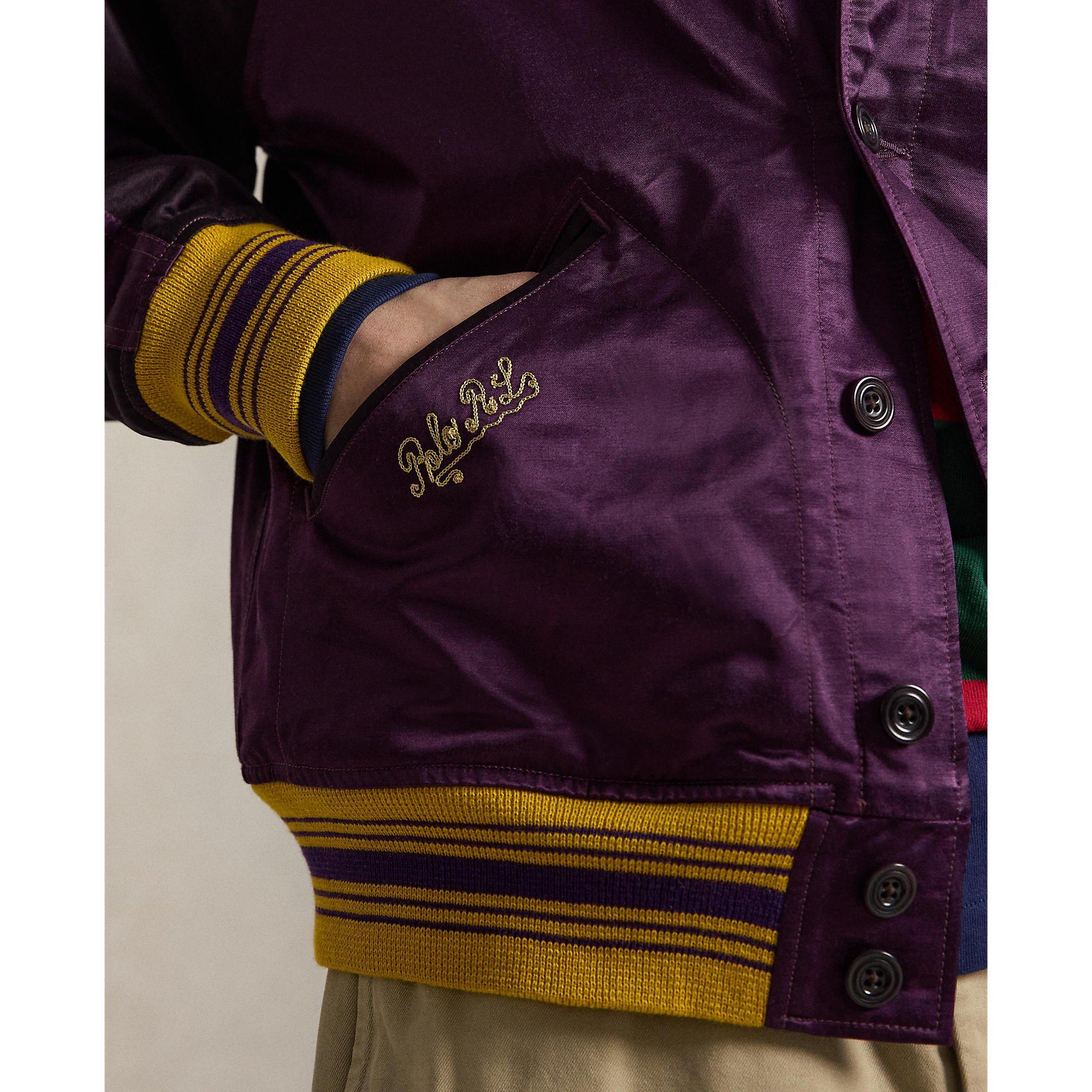 Rose/Purple - Polo Ralph Lauren - Polo Satin Varsity Sn05 - 4