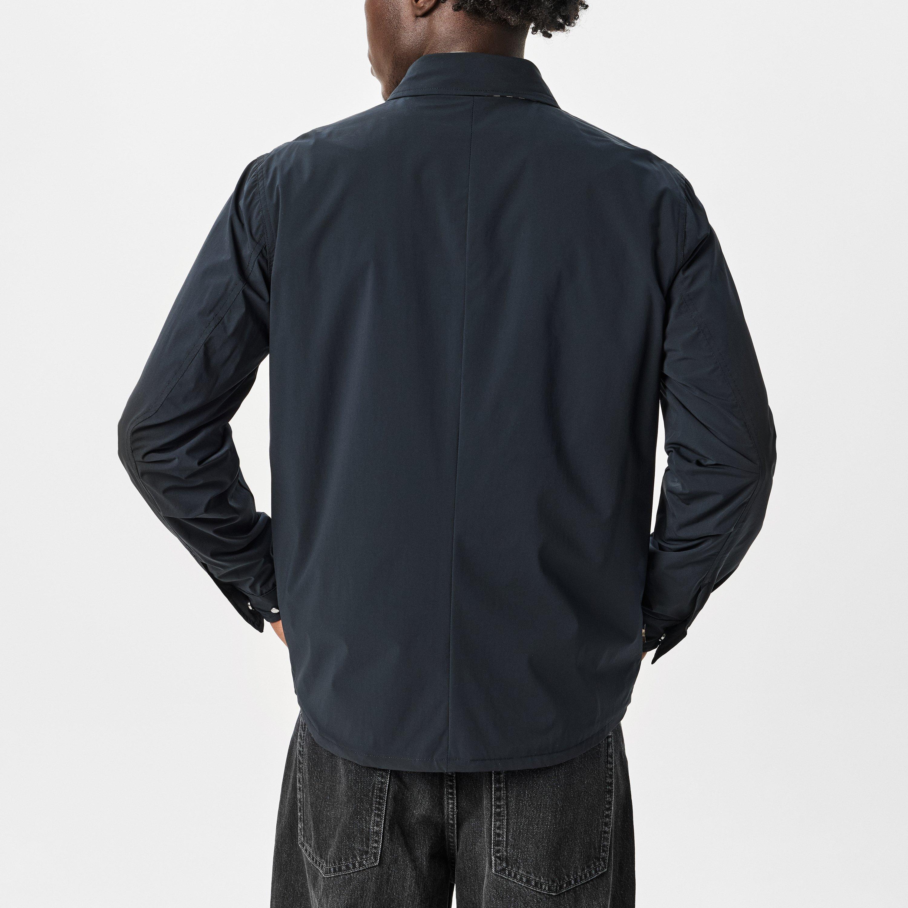 Black - Aquascutum - Stretch Overshirt - 4