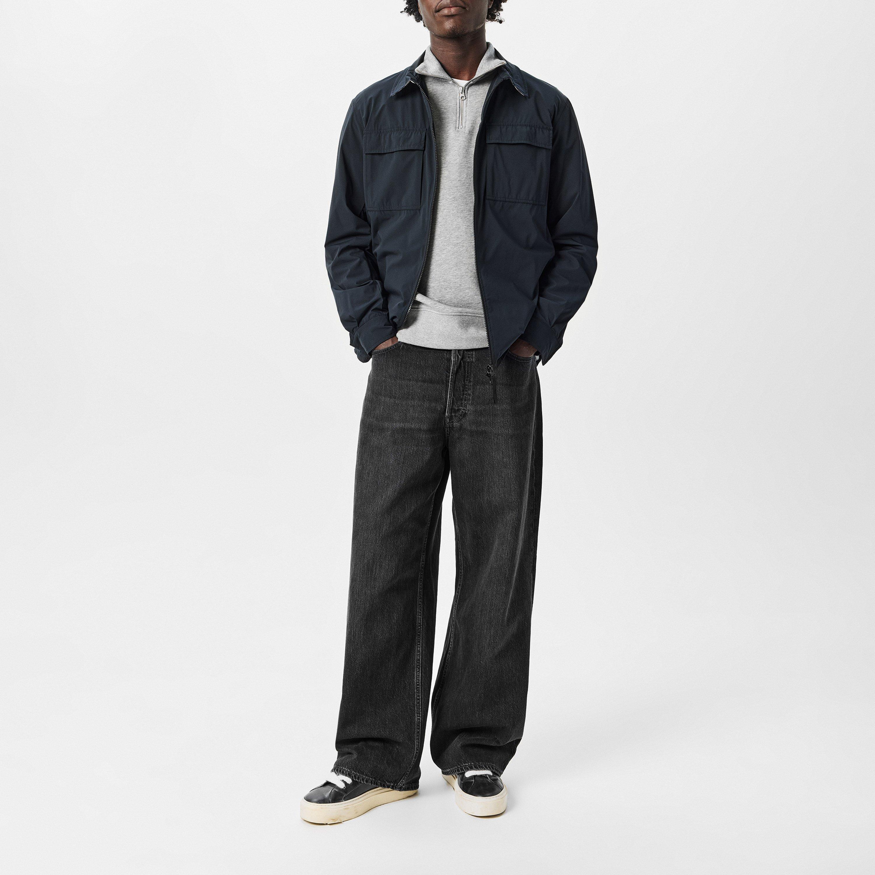 Black - Aquascutum - Stretch Overshirt - 6