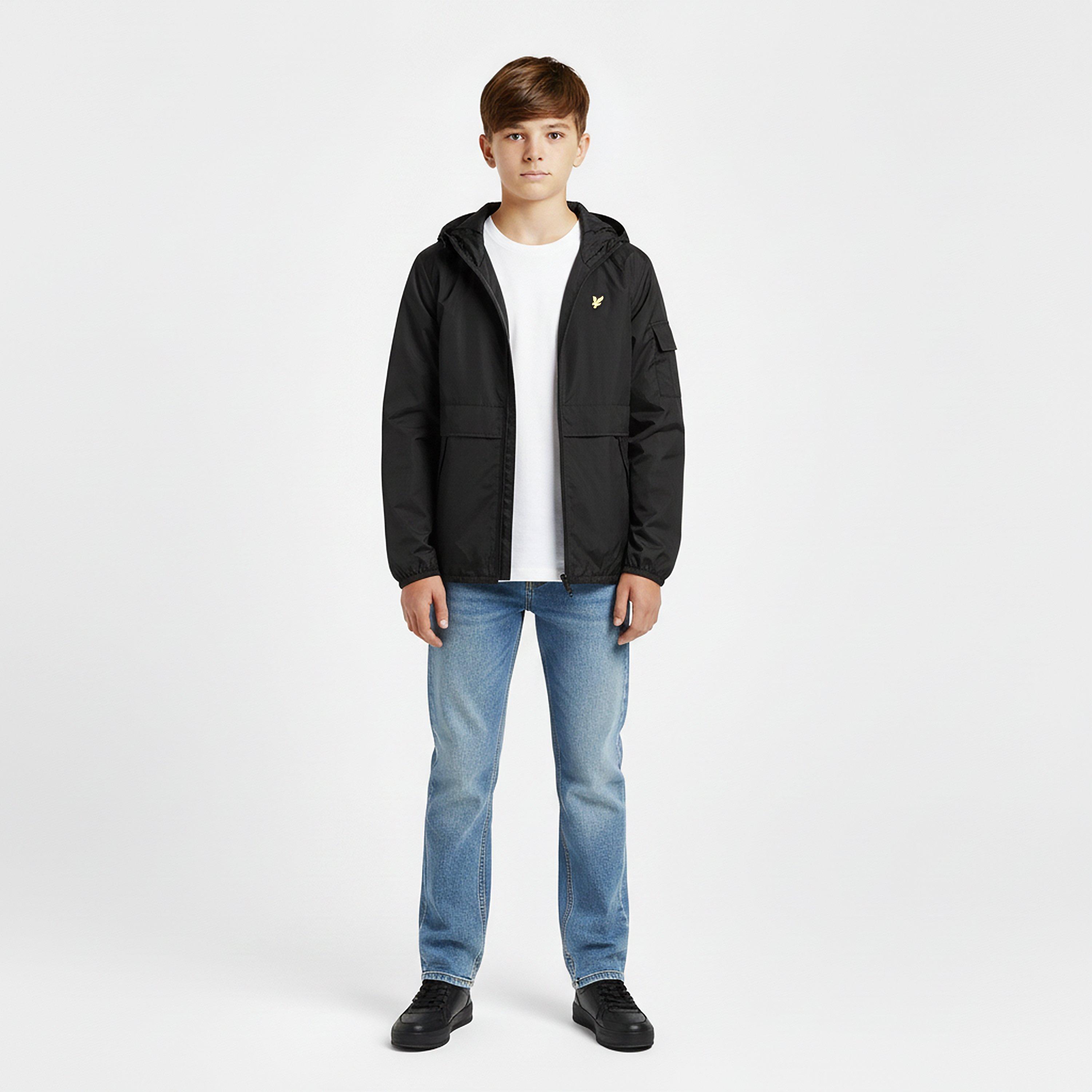 Jet Black Z865 - Lyle and Scott - Kids' Windbreaker - 3