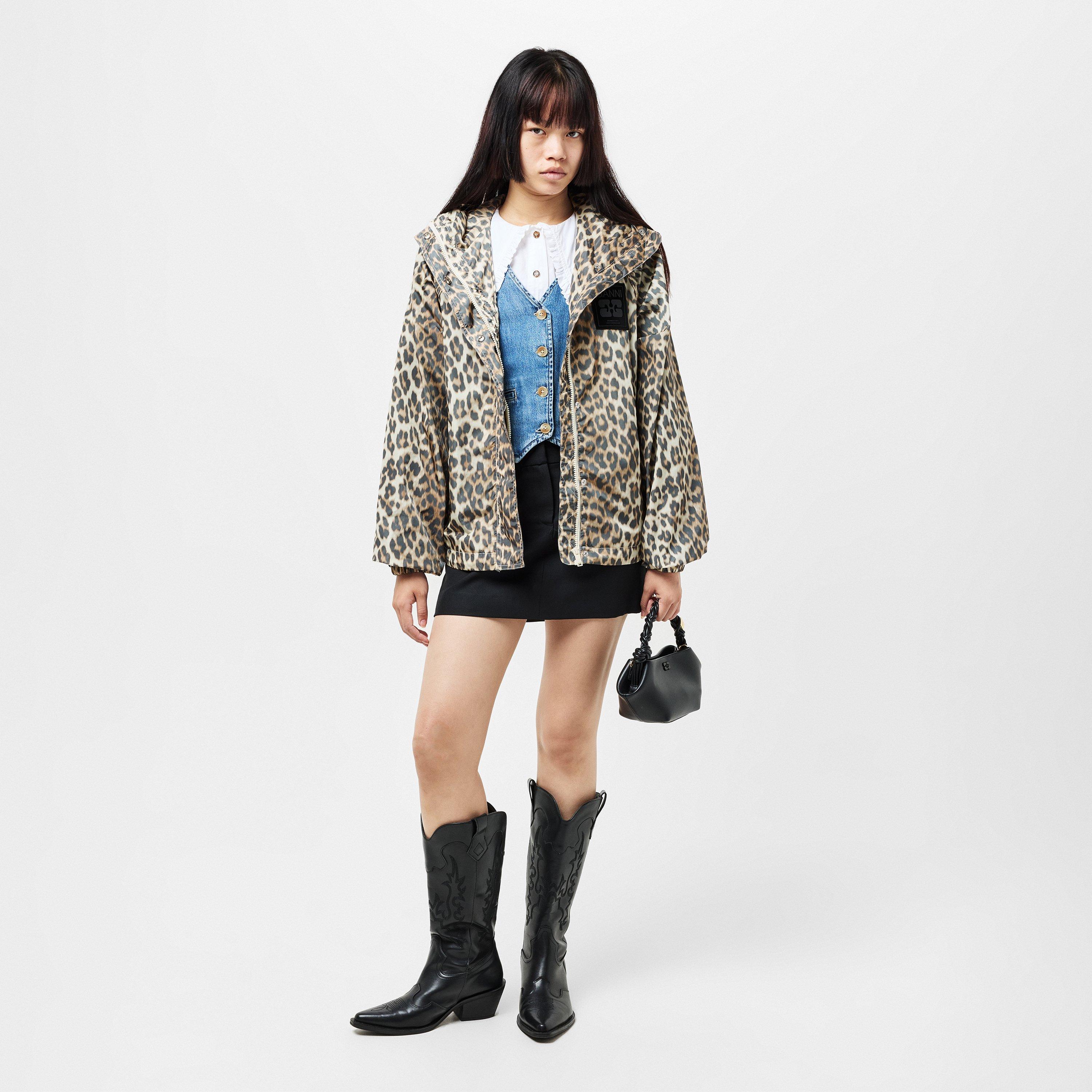 Almond Milk - Ganni - Women's Lightweight Softshell Jacket - 6