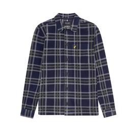 Lyle and Scott and Scott Fleece Overshirt Mens