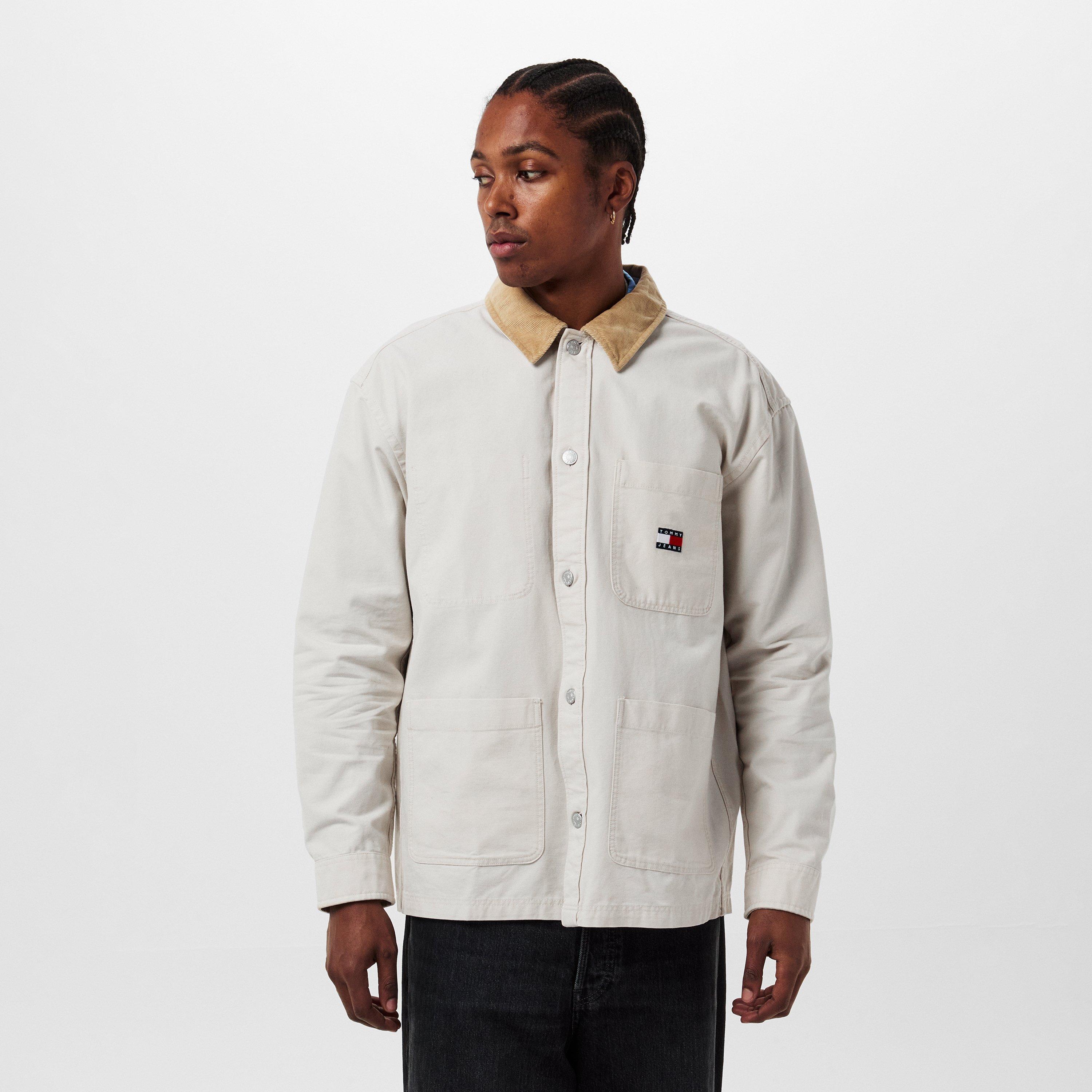 Newsprint - Tommy Jeans - Men's Cord Overshirt - 3