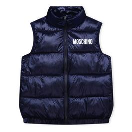 Moschino Logo Gilet Jn34