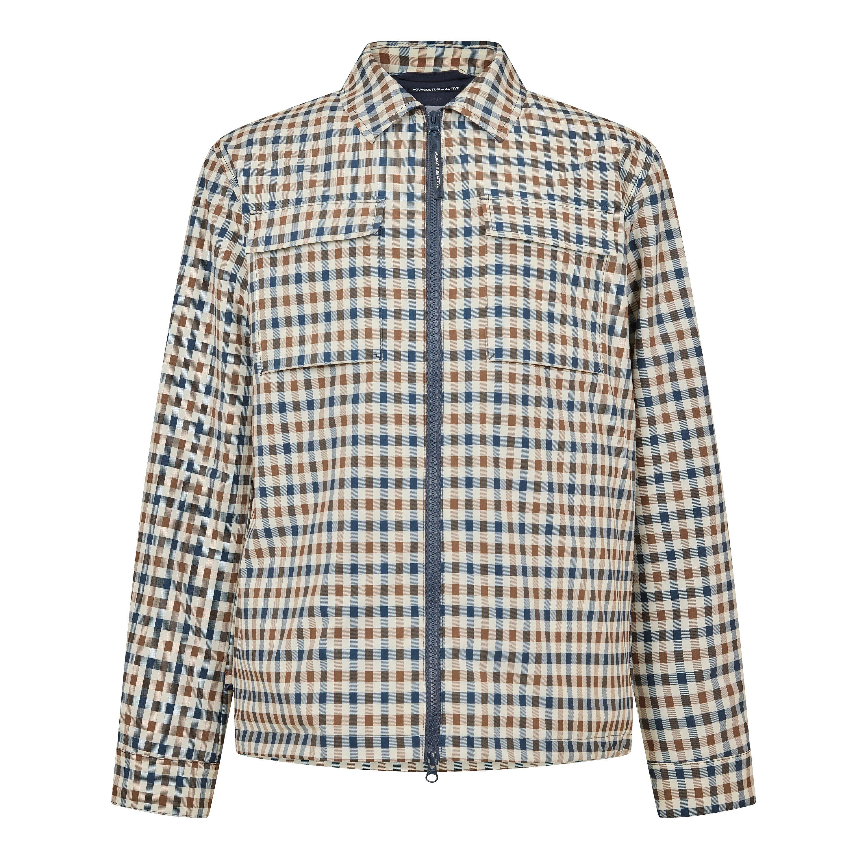 Aquascutum Men's Overshirt - Check - X Large
